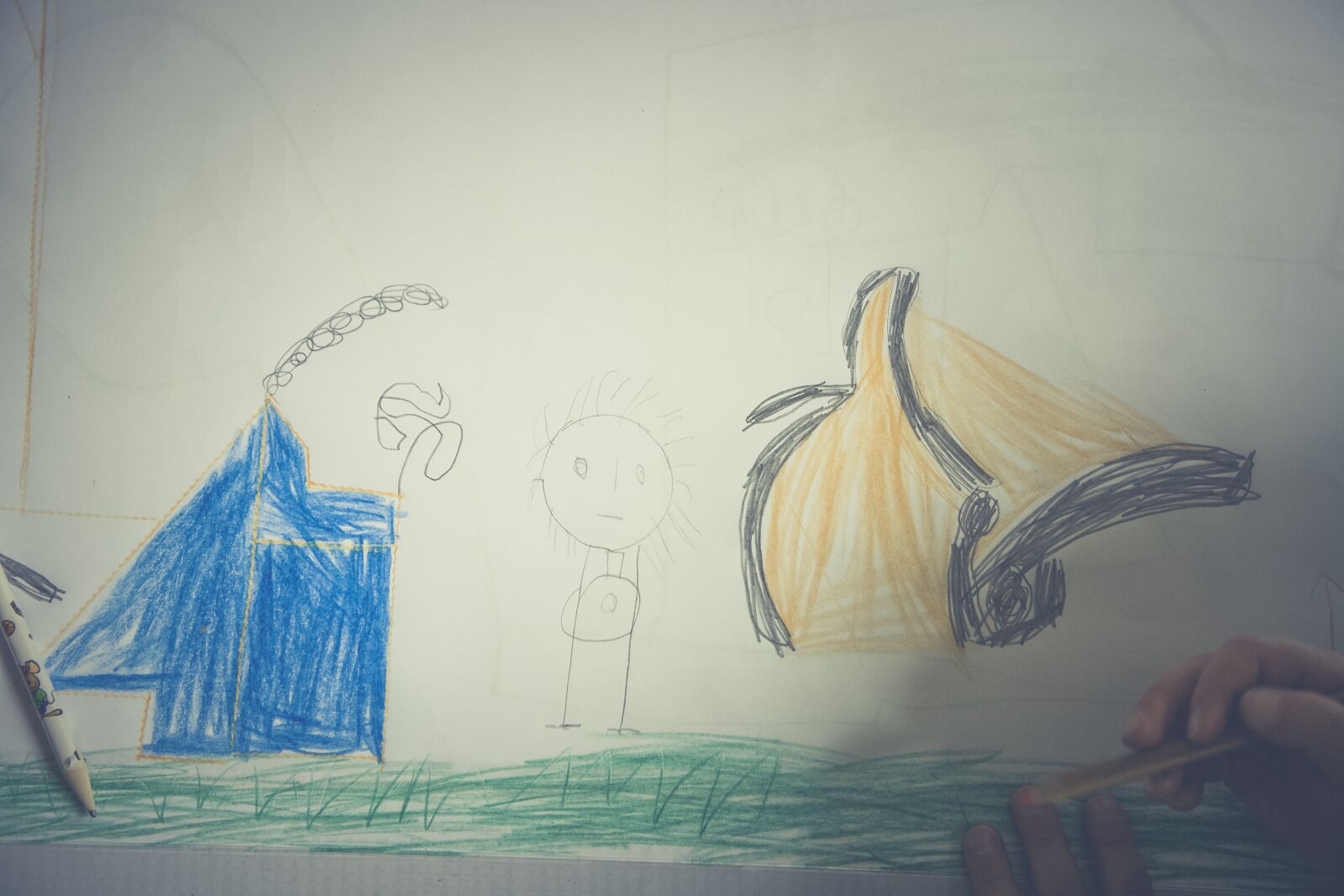 Canon EOS 5D + Canon EF 24-105mm F4L IS USM sample photo. Children, drawing, paint photography