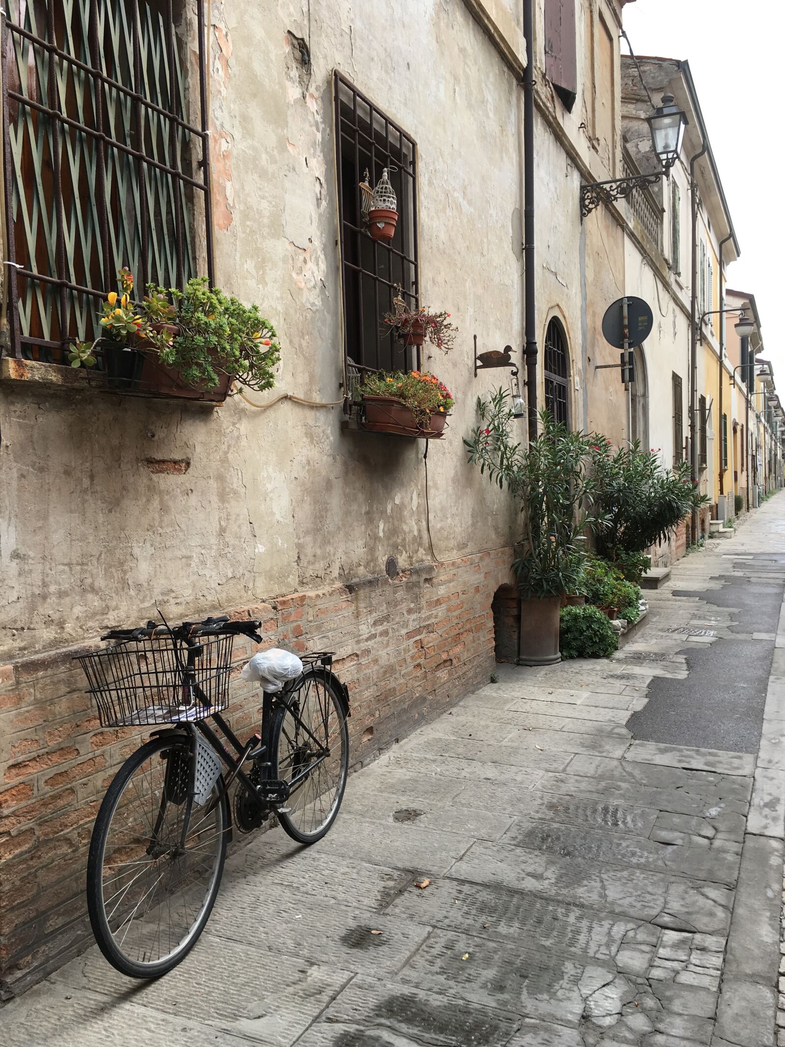 iPhone SE back camera 4.15mm f/2.2 sample photo. Italy, bike, street photography