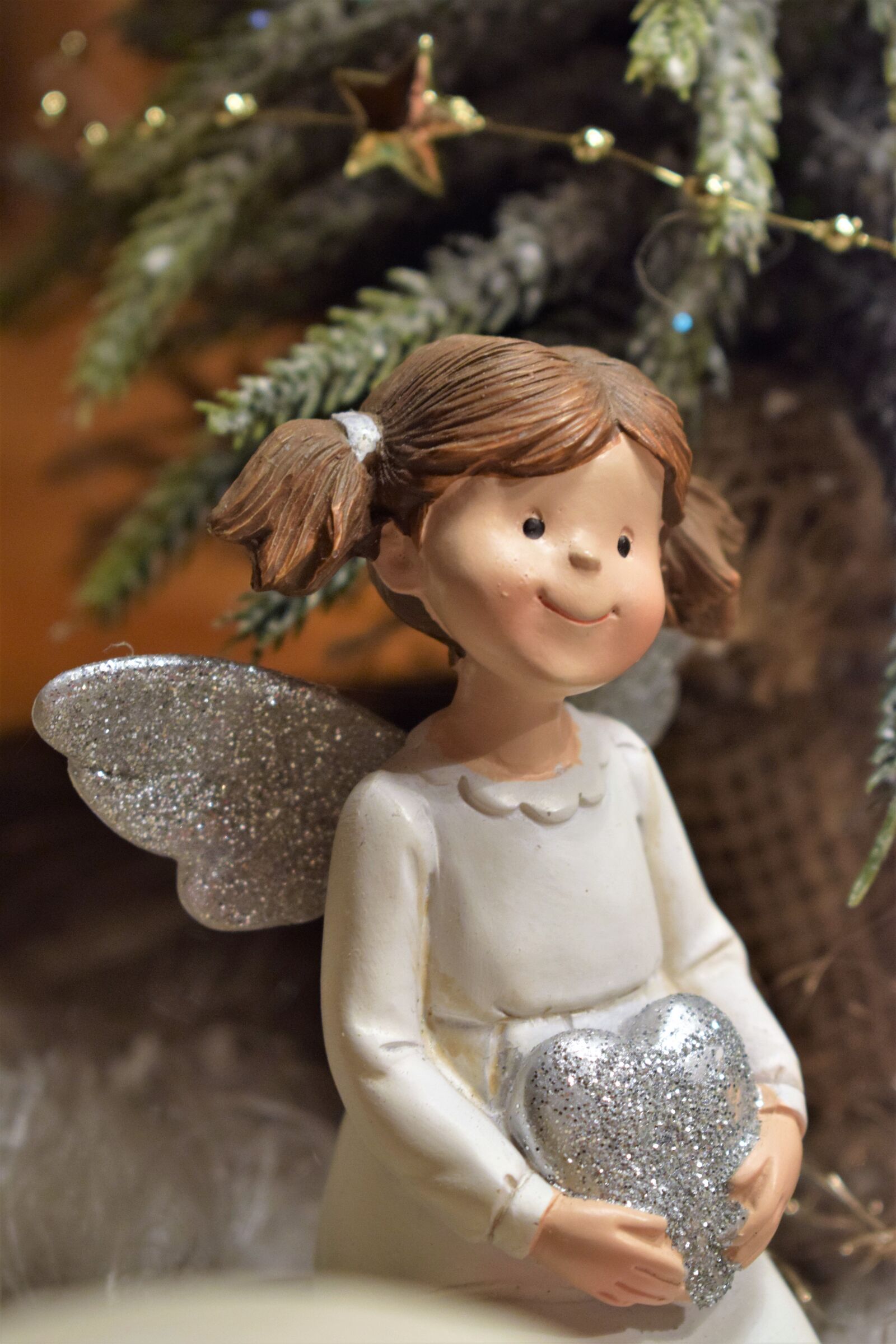 Nikon D3300 sample photo. Christmas, angel, christmas time photography