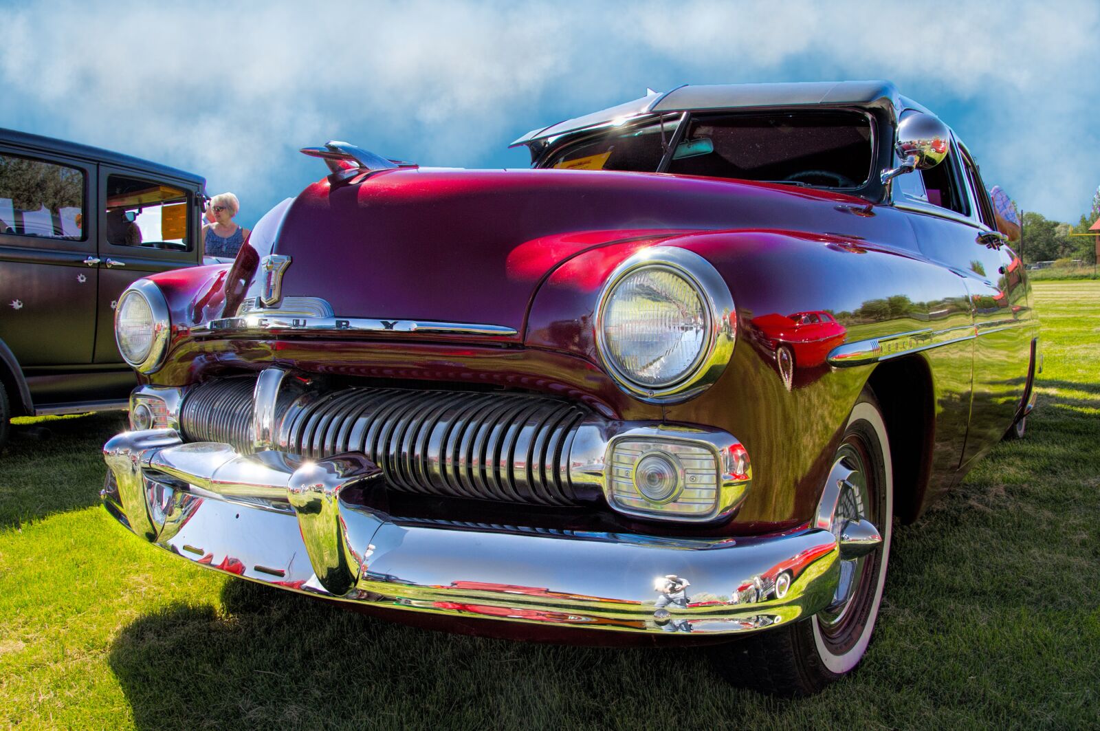 Sony DT 18-250mm F3.5-6.3 sample photo. Mercury, 1950, classic car photography