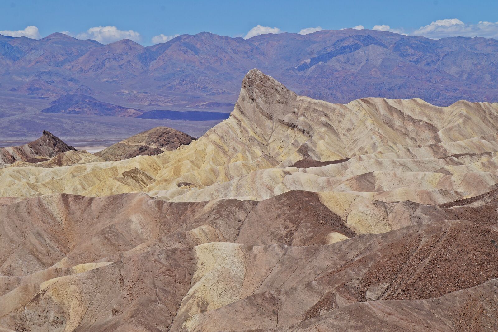 Sony Alpha a3000 sample photo. Zabriskie point, death valley photography