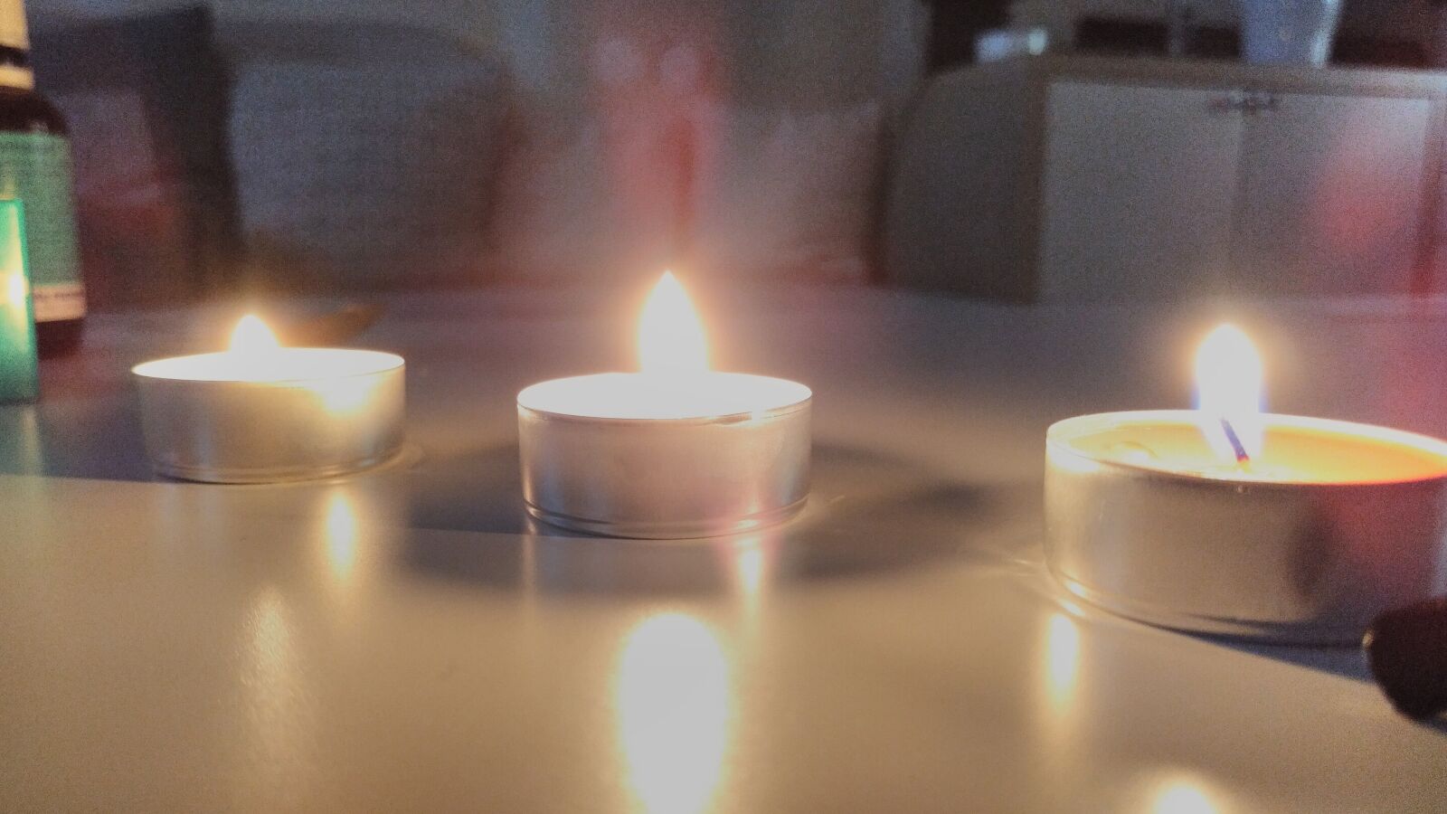 ZTE A2017G sample photo. Candle, light, table photography
