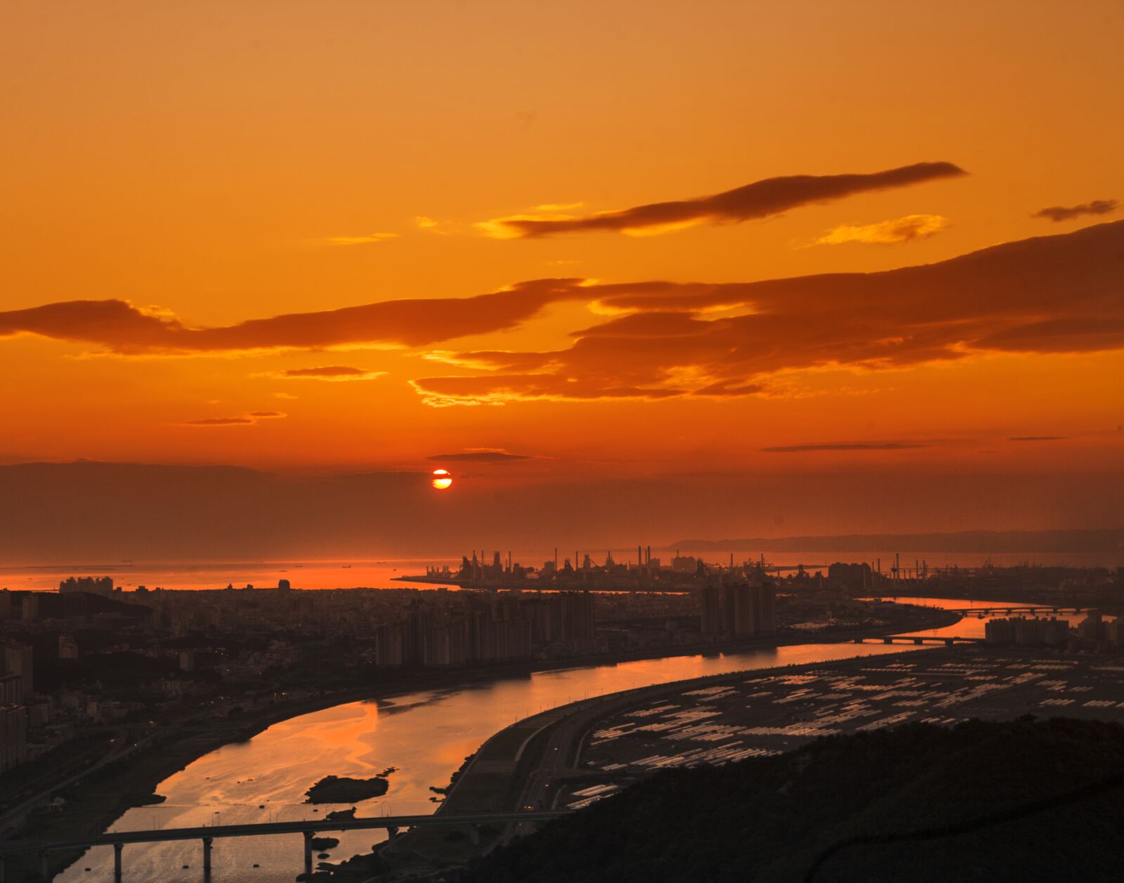 Canon EOS 5D Mark II sample photo. Sunrise, color, sunset photography