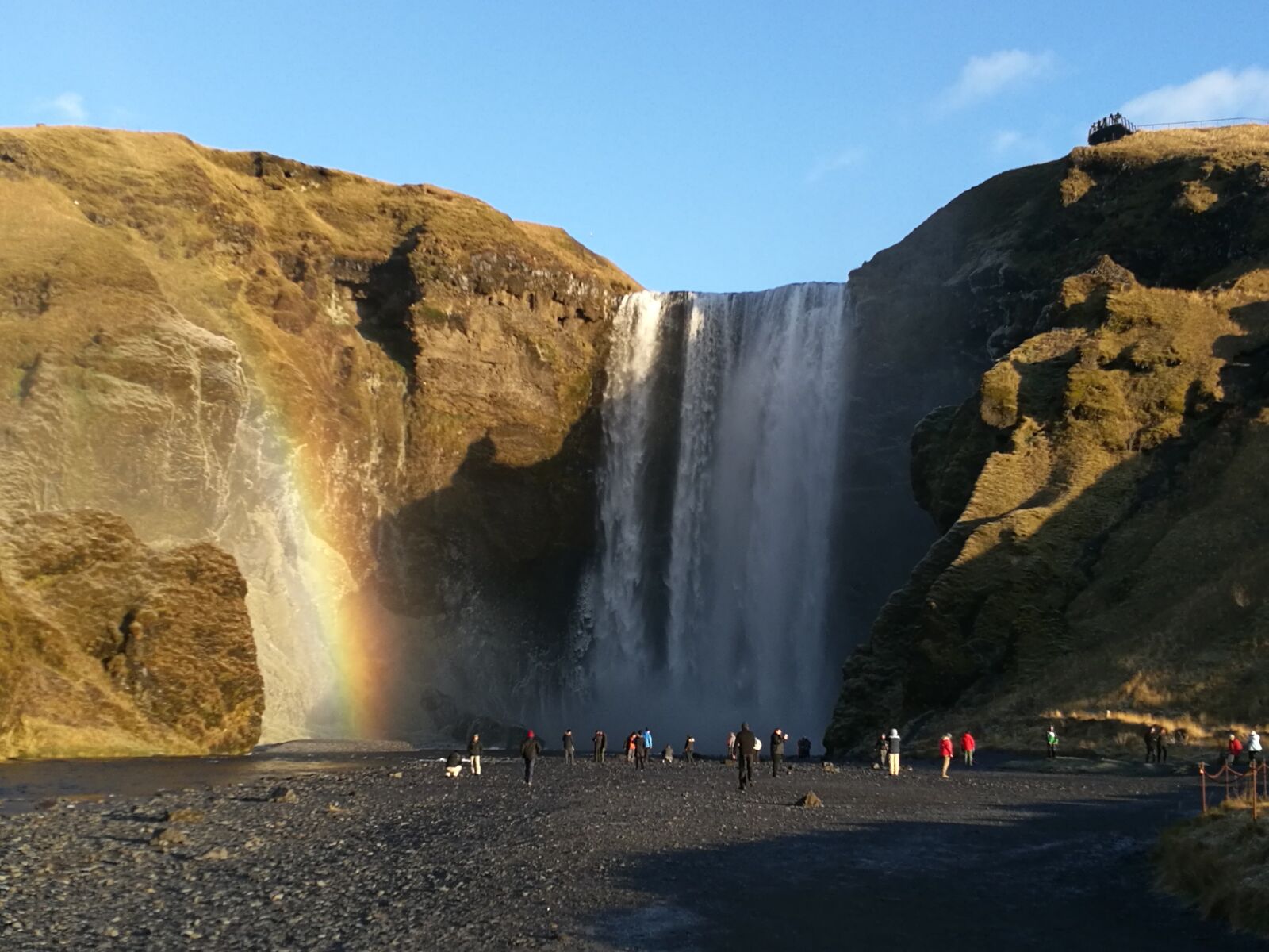 HUAWEI Honor 8 sample photo. Iceland, waterfall photography