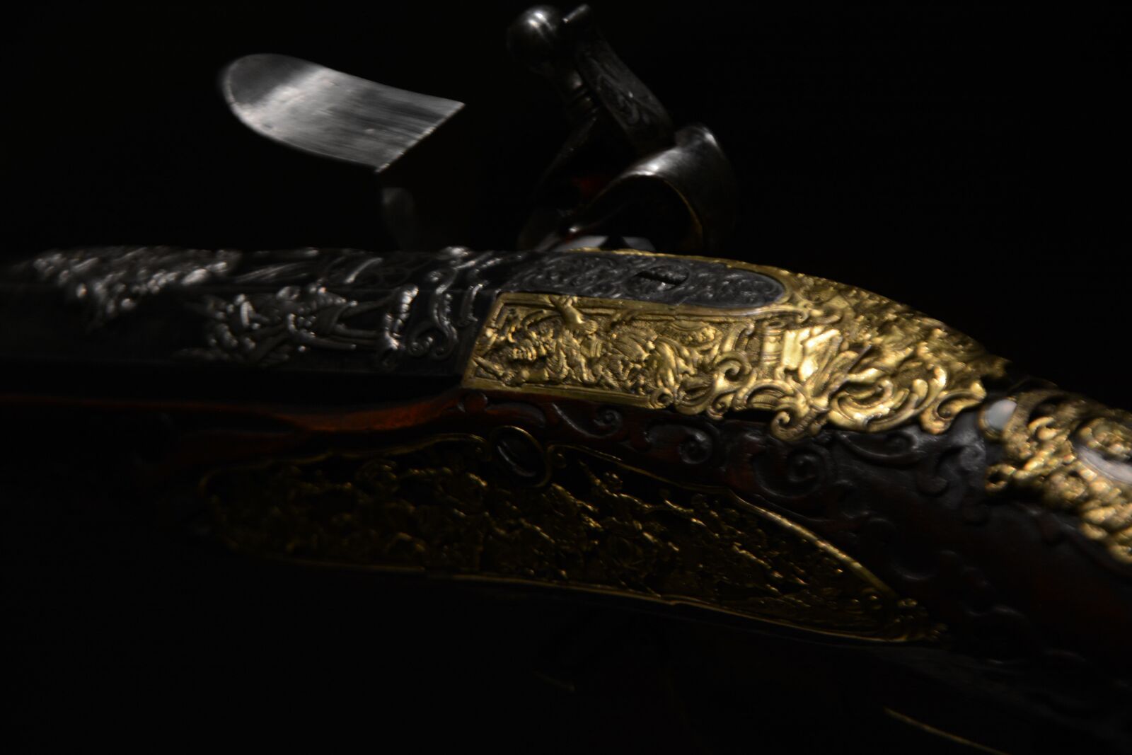Nikon D7100 sample photo. Weapon, art, musket photography