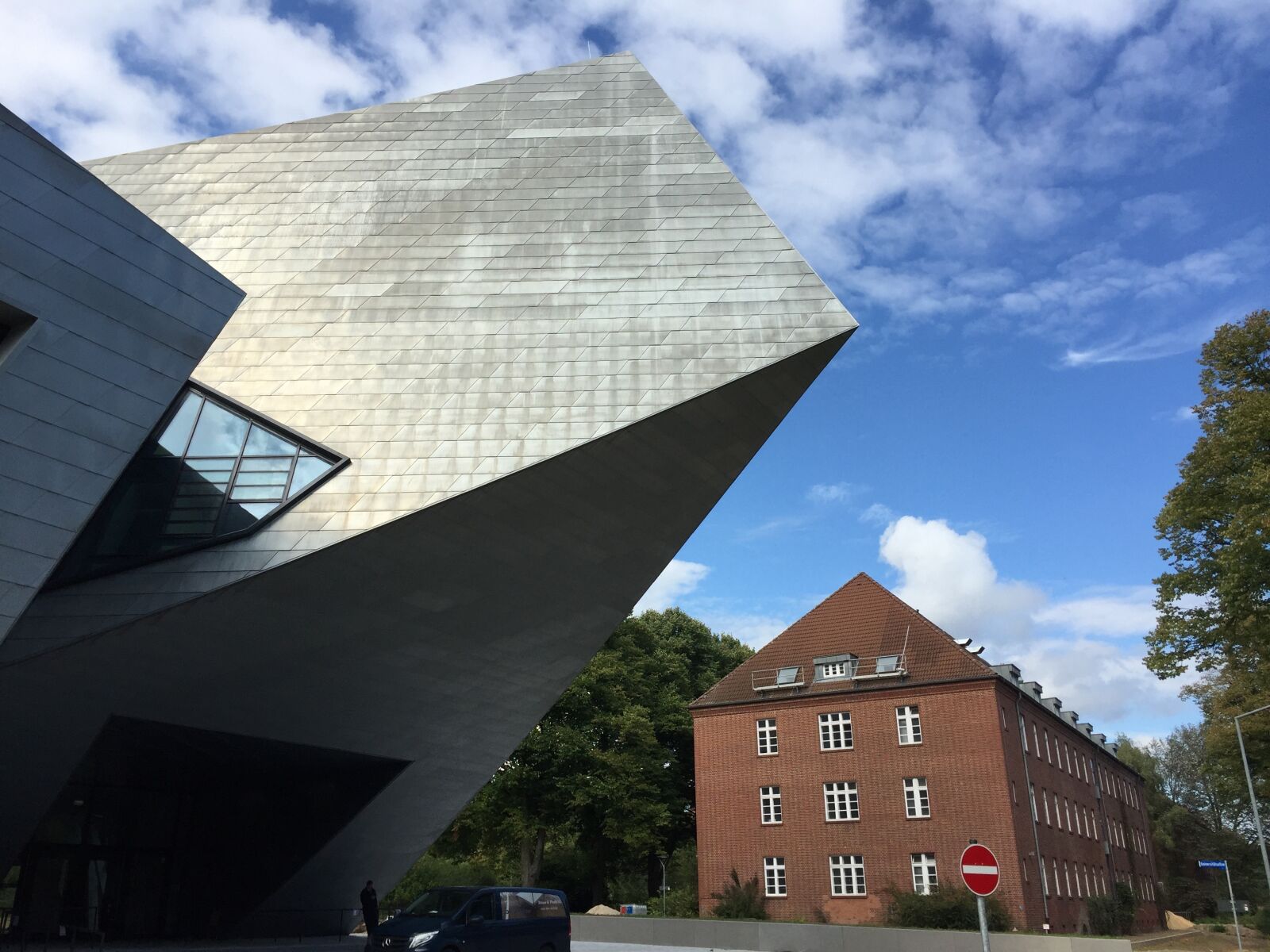 Apple iPhone 6 sample photo. Daniel libeskind, architecture, modern photography