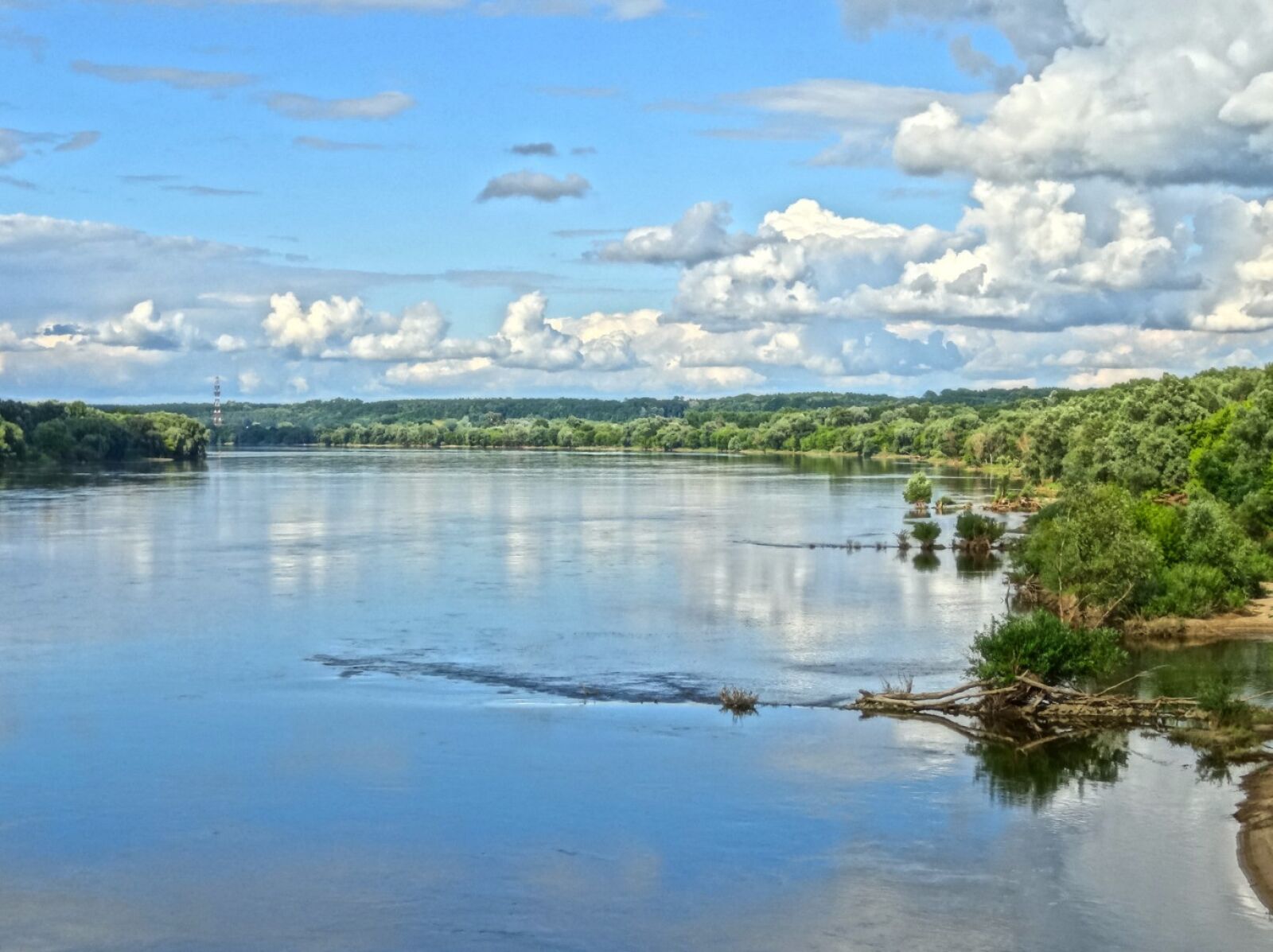 Sony Cyber-shot DSC-HX20V sample photo. Vistula, bydgoszcz, river photography