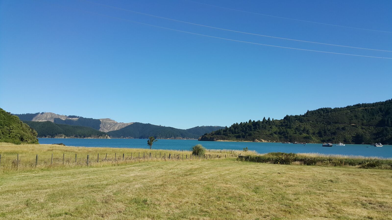 Samsung Galaxy Note4 sample photo. Landscape, nz, marlborough sounds photography