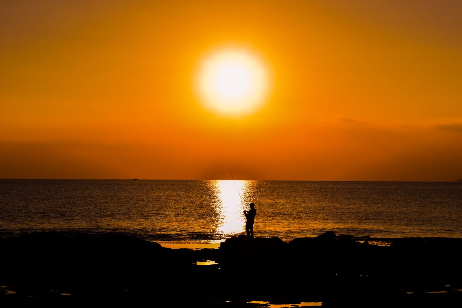 Nikon D3300 sample photo. Sunset, sun, dusk photography