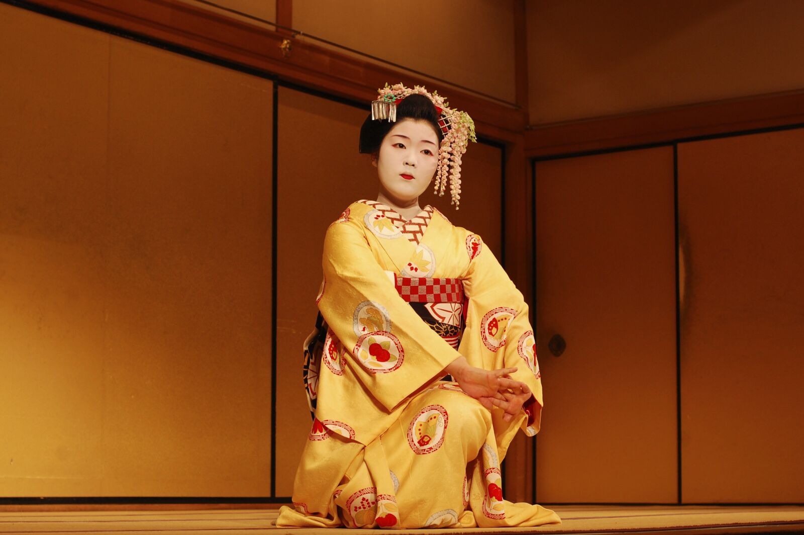 Nikon D40 sample photo. Japan, theatre, kimono photography