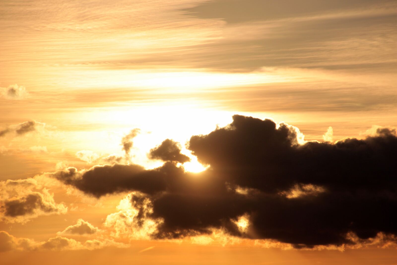 Canon EOS 650D (EOS Rebel T4i / EOS Kiss X6i) sample photo. Sunset, sun, clouds photography