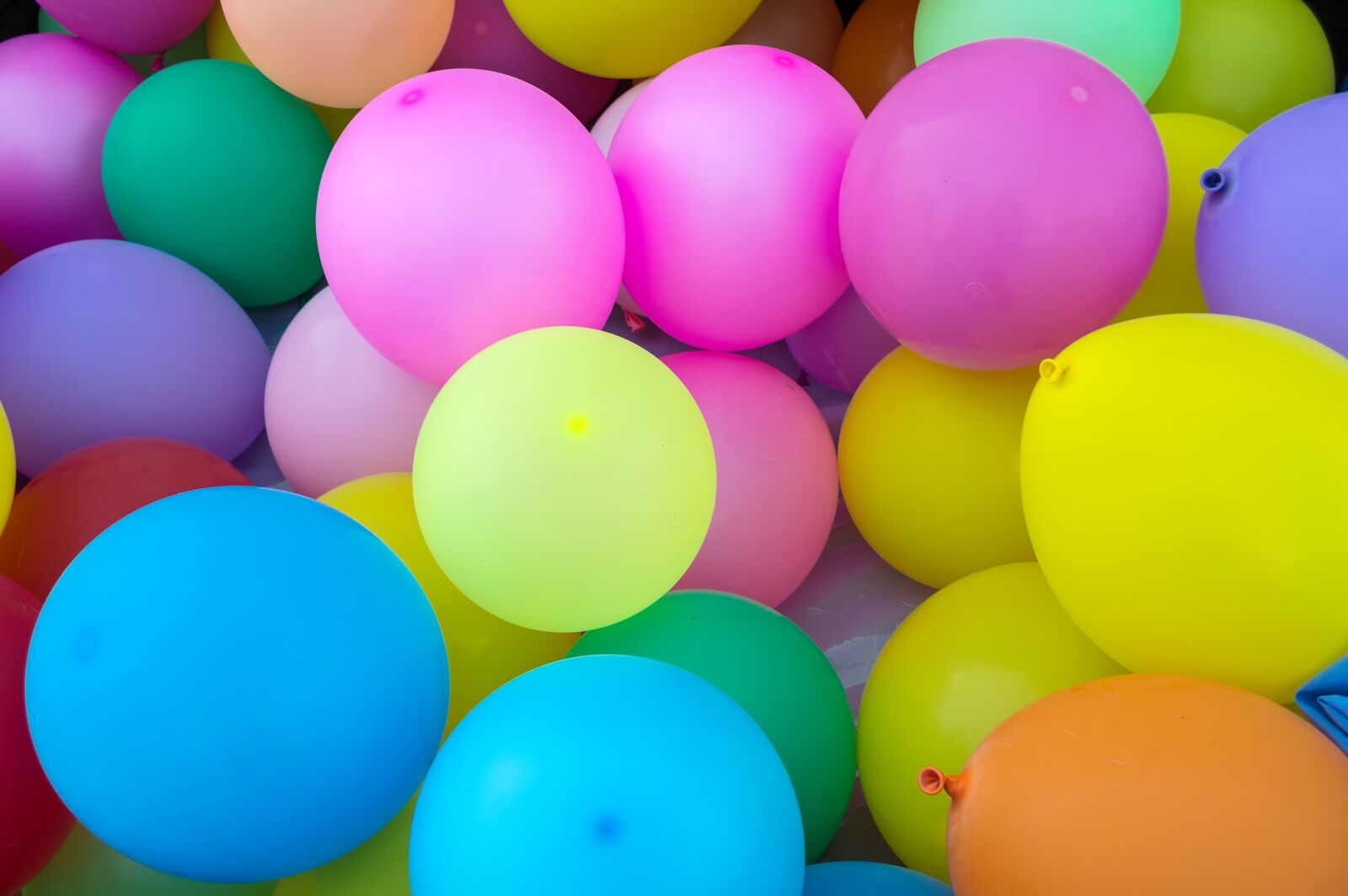 Nikon D3200 sample photo. Balloons, colors, party photography