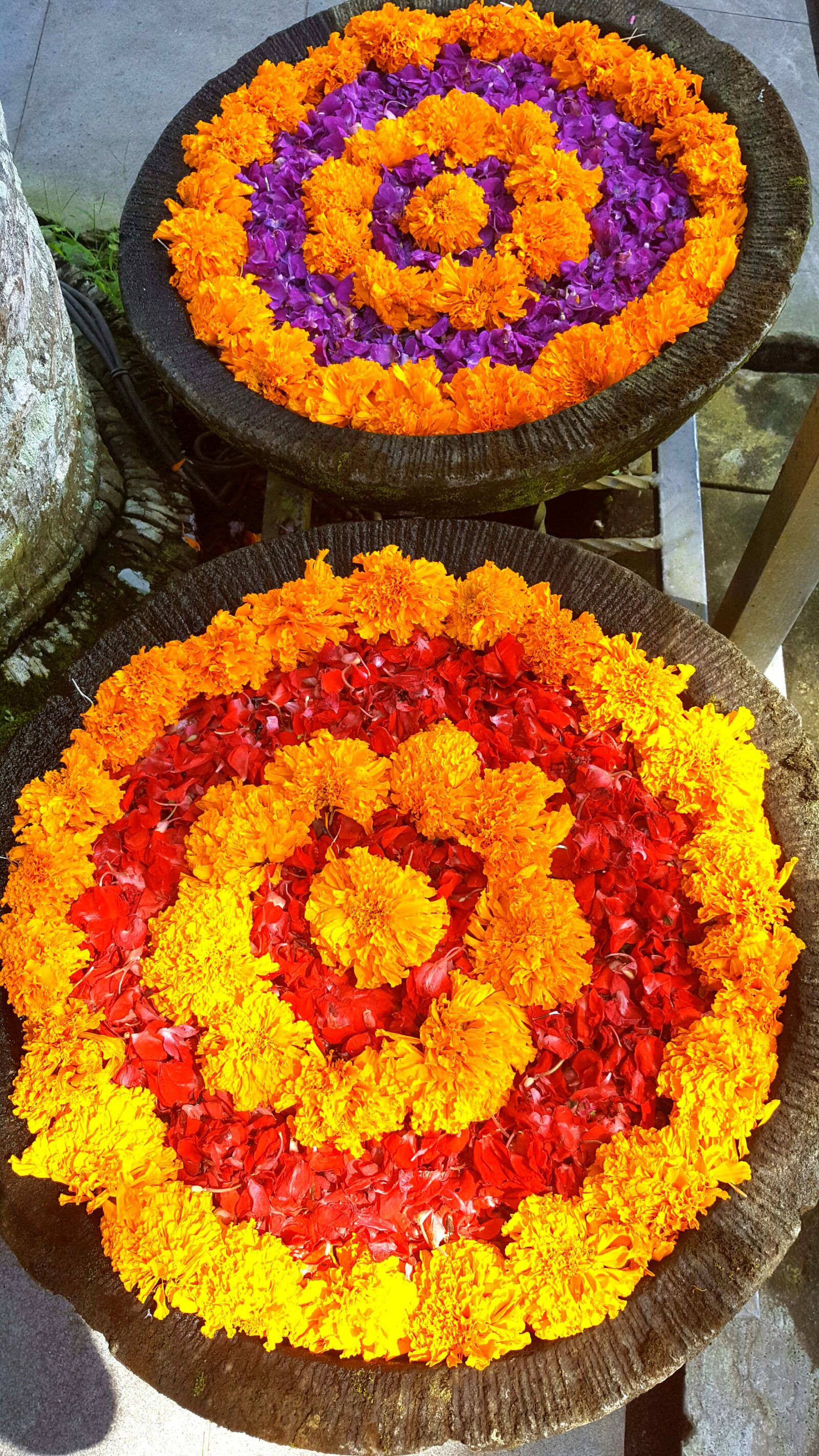 Samsung Galaxy S6 sample photo. Bali, flowers, sacrifice photography