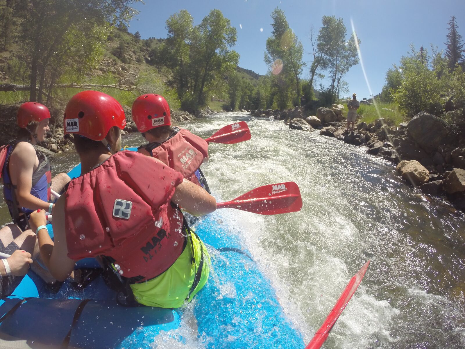 GoPro HERO3+ Black Edition sample photo. Whitewater, rafting, river photography