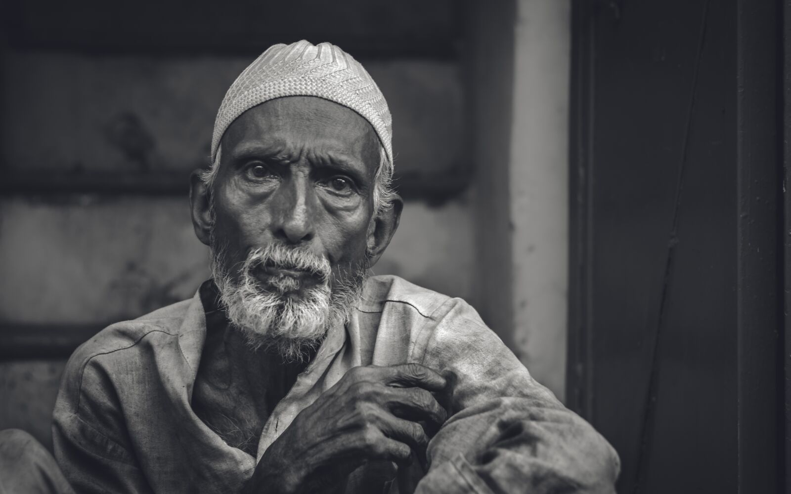Canon EOS 7D Mark II sample photo. Old man, portrait, street photography