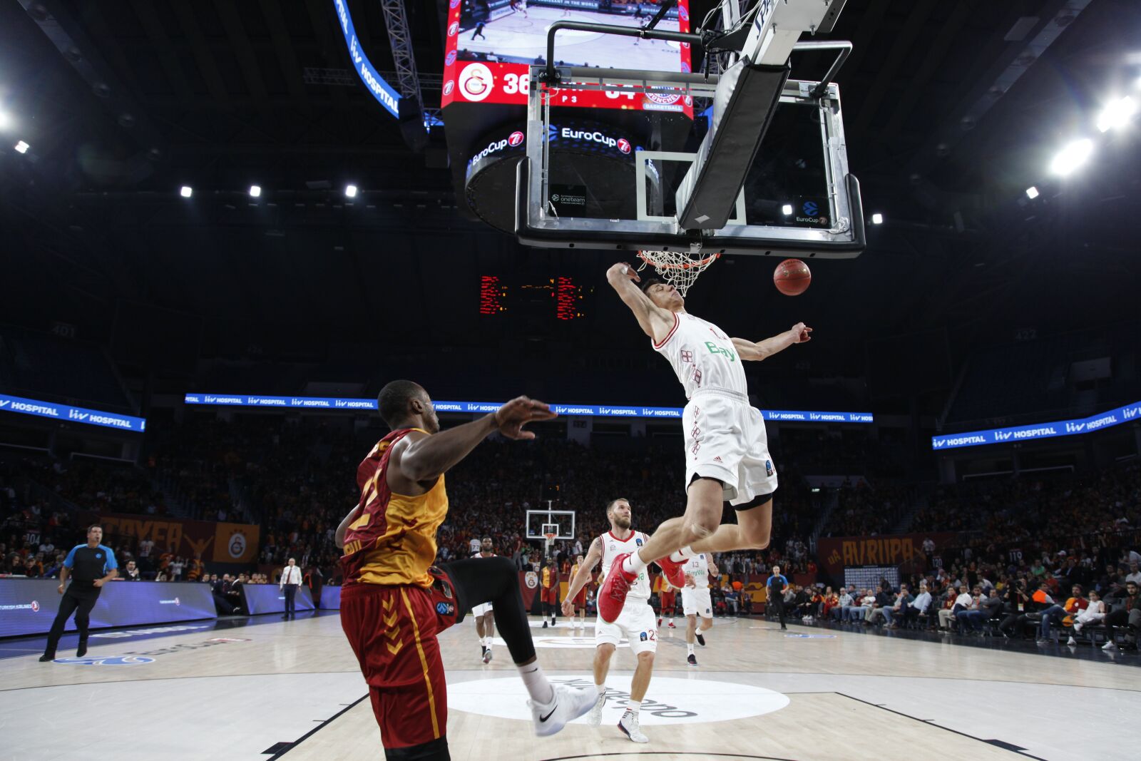 Canon EOS 5D Mark II sample photo. Galatasaray, odeabank, bayern photography