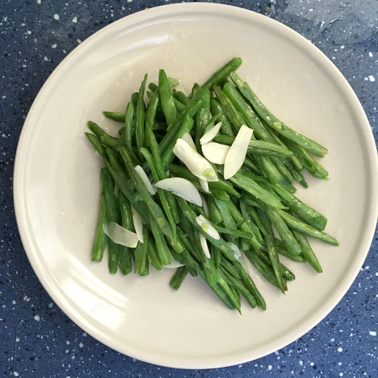 Apple iPhone 6s sample photo. Beans, sauted french beans photography