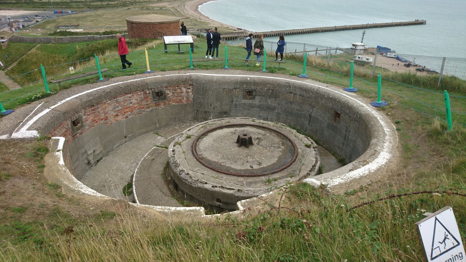Sony Xperia X Compact sample photo. Gun position, fort, battlefield photography