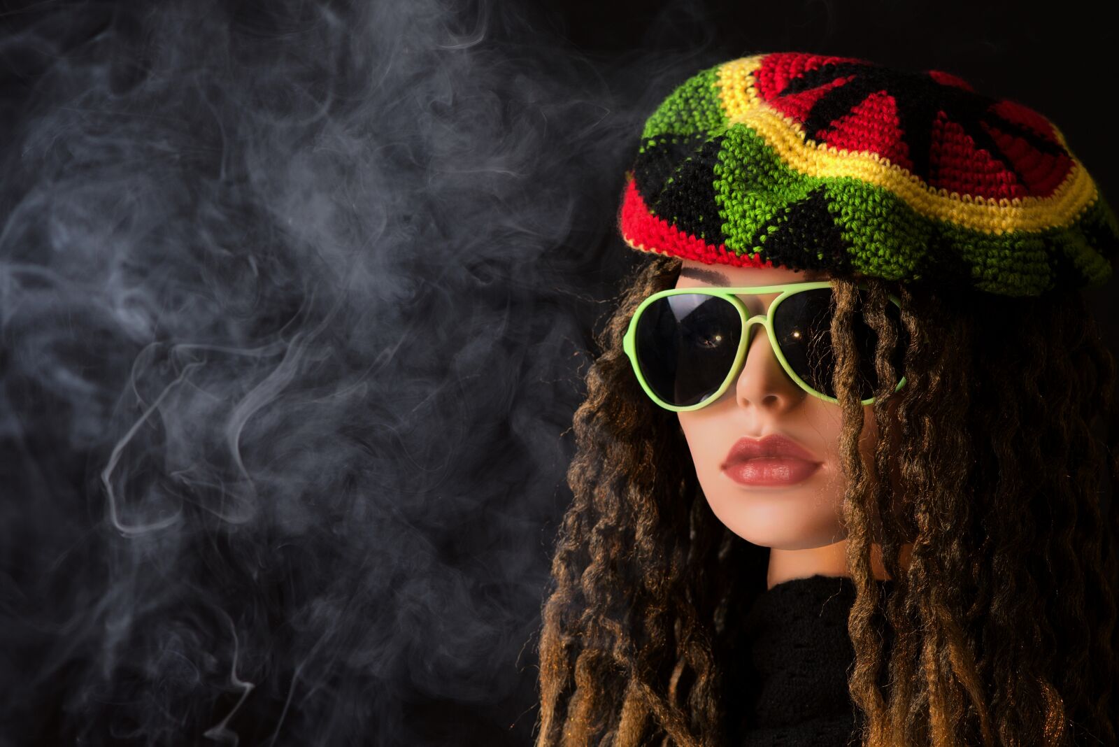 Nikon D7200 sample photo. Woman, smoke pot, smoking photography