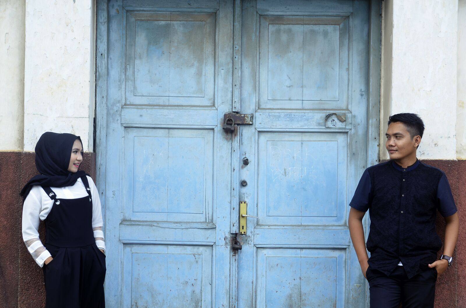 Nikon D7000 sample photo. Love, door, vintage photography
