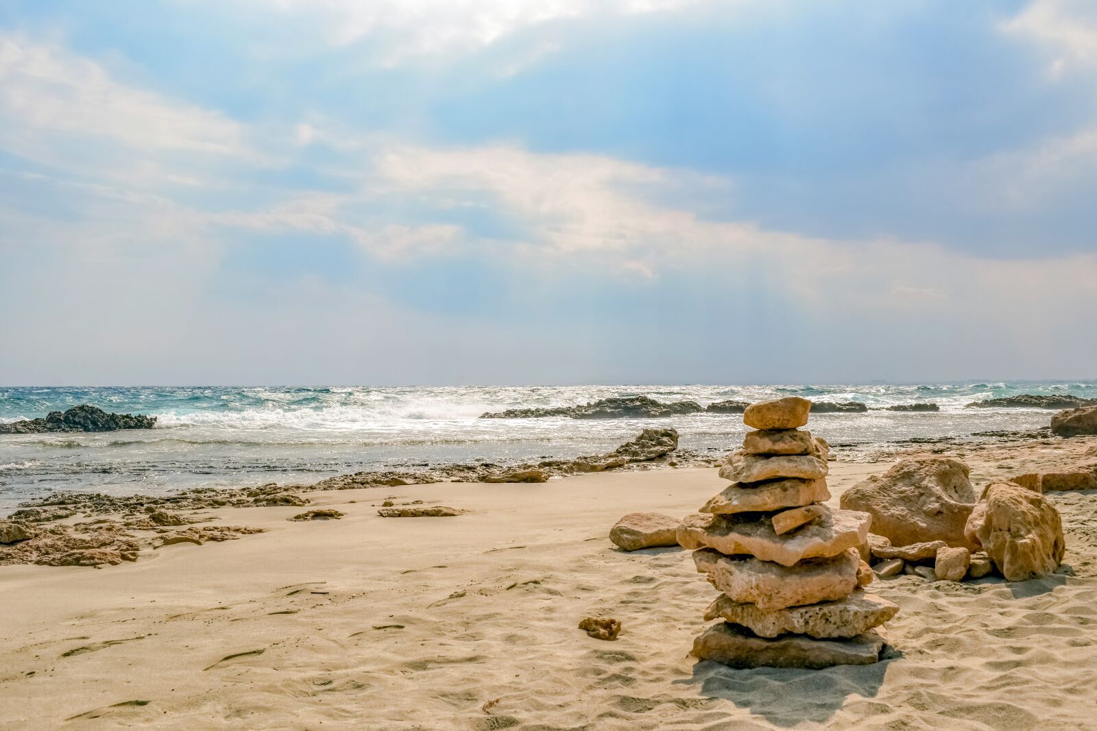 Nikon D3300 sample photo. Beach, sand, stones photography