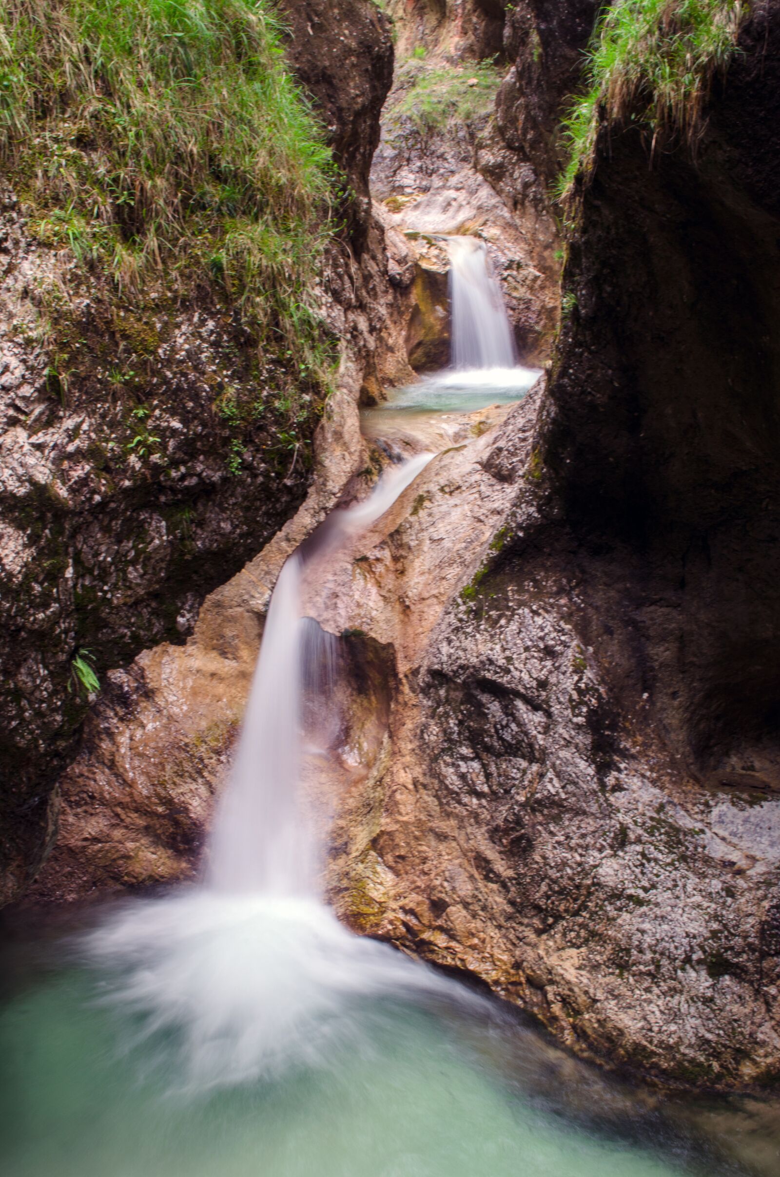 Nikon D5100 sample photo. Clammy, water, gorge photography