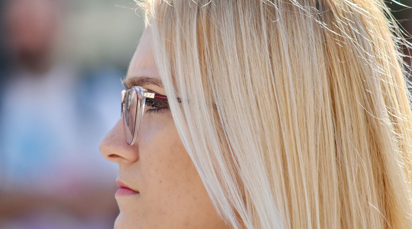 Nikon D5500 sample photo. Blonde hair, elegance, eyeball photography
