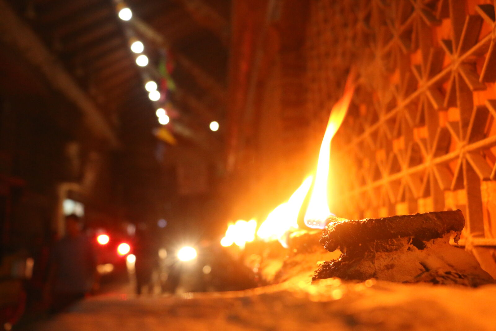 Canon EOS 70D sample photo. Candlelight, festival, festive, fire photography