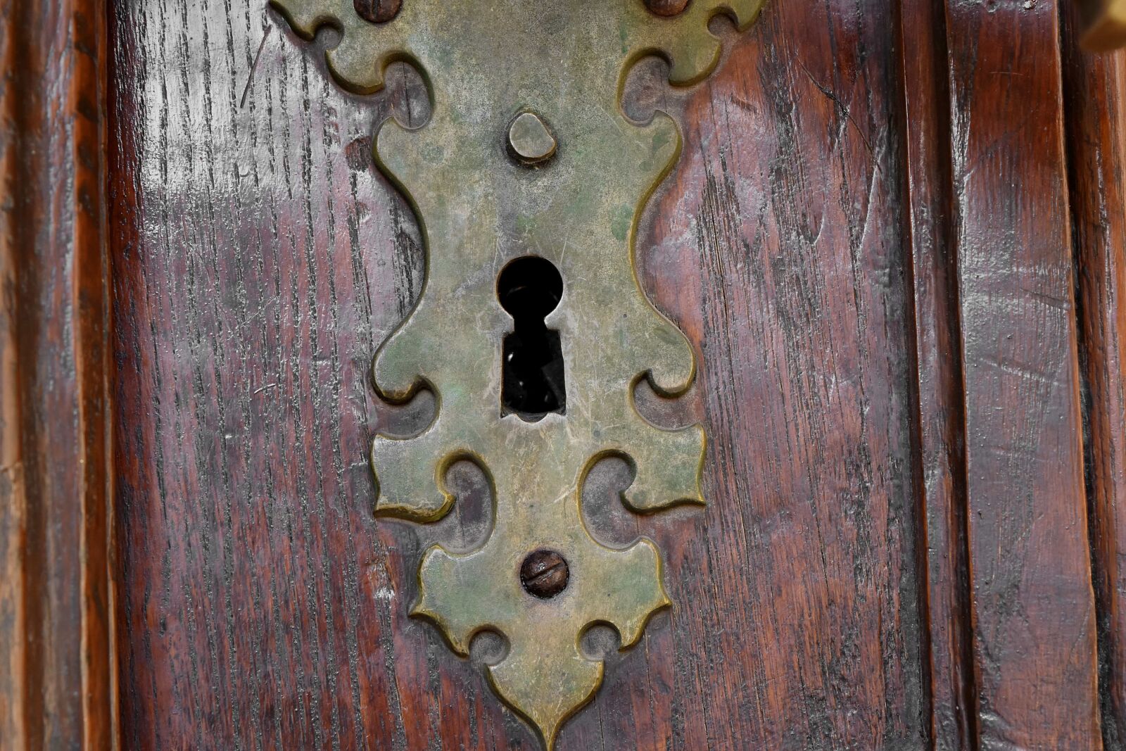 Nikon D5500 sample photo. Steel, iron, hole, wooden photography