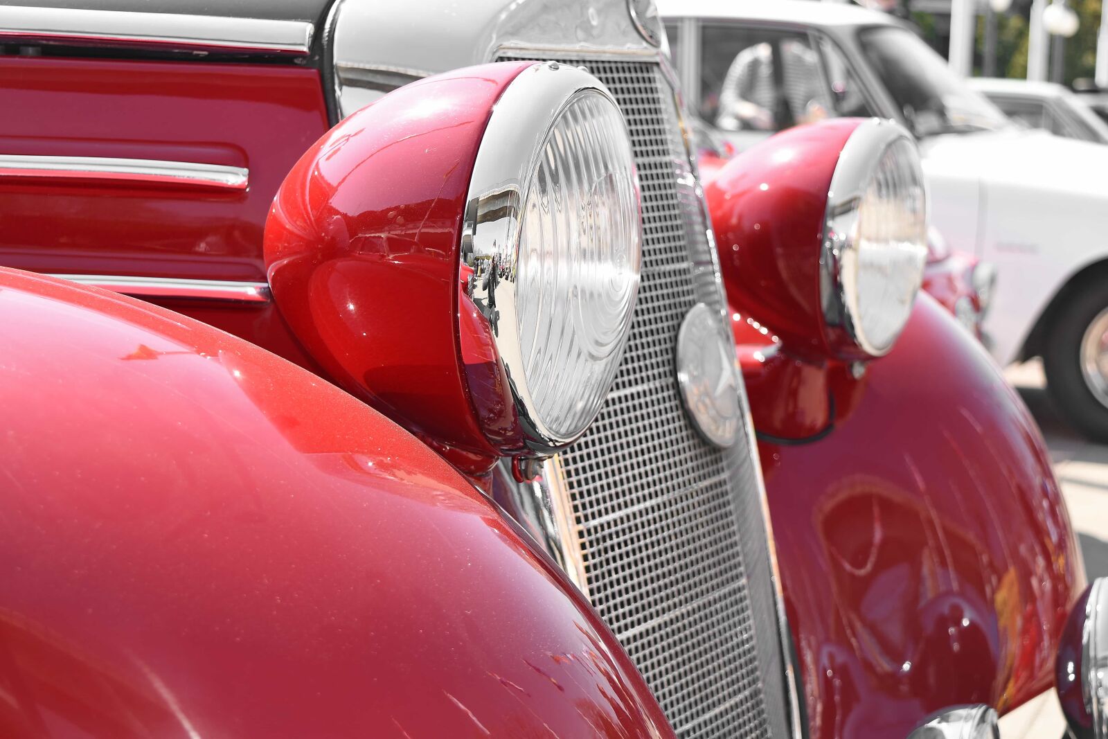 Nikon D5500 sample photo. Vehicle, chrome, grille, automobile photography
