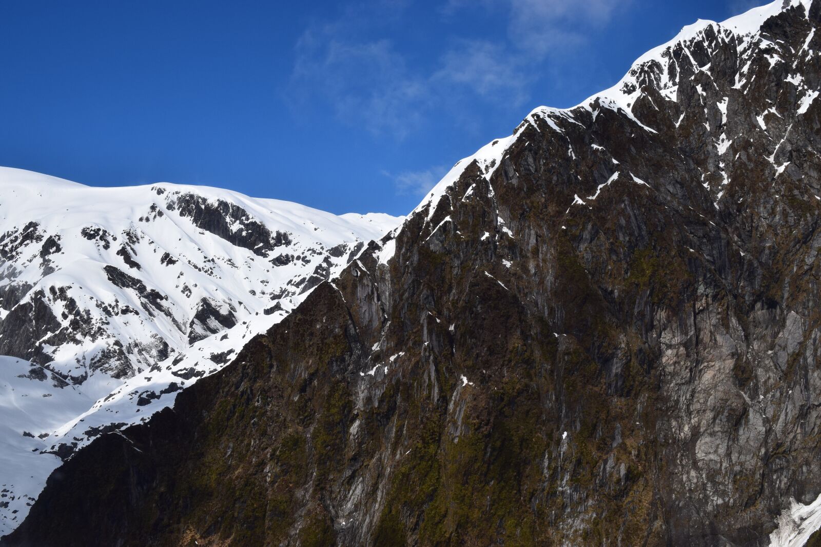 Nikon D5300 sample photo. Mountains, peaks, snow photography