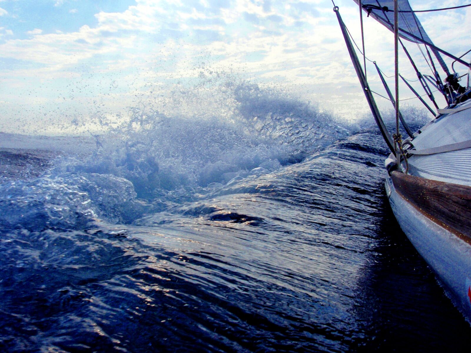 Olympus u780,S780 sample photo. Sailing, boat, water photography