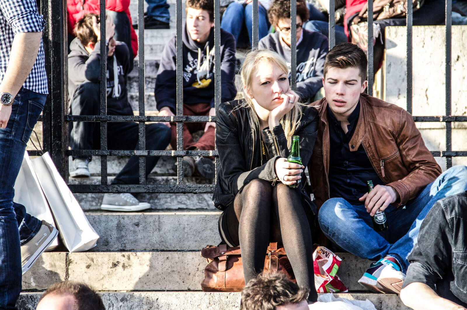 Canon EOS 60D sample photo. Beer, bottle, couples, women photography