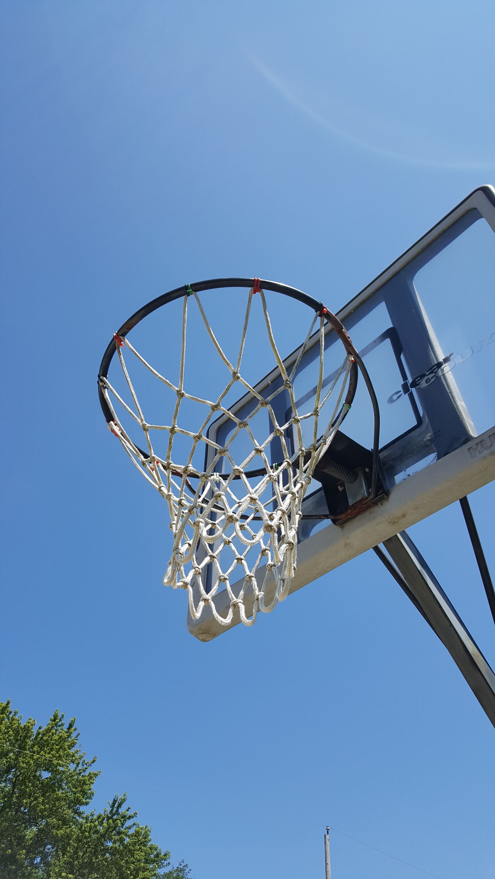 Samsung Galaxy Note5 sample photo. Basketball, hoop, net photography