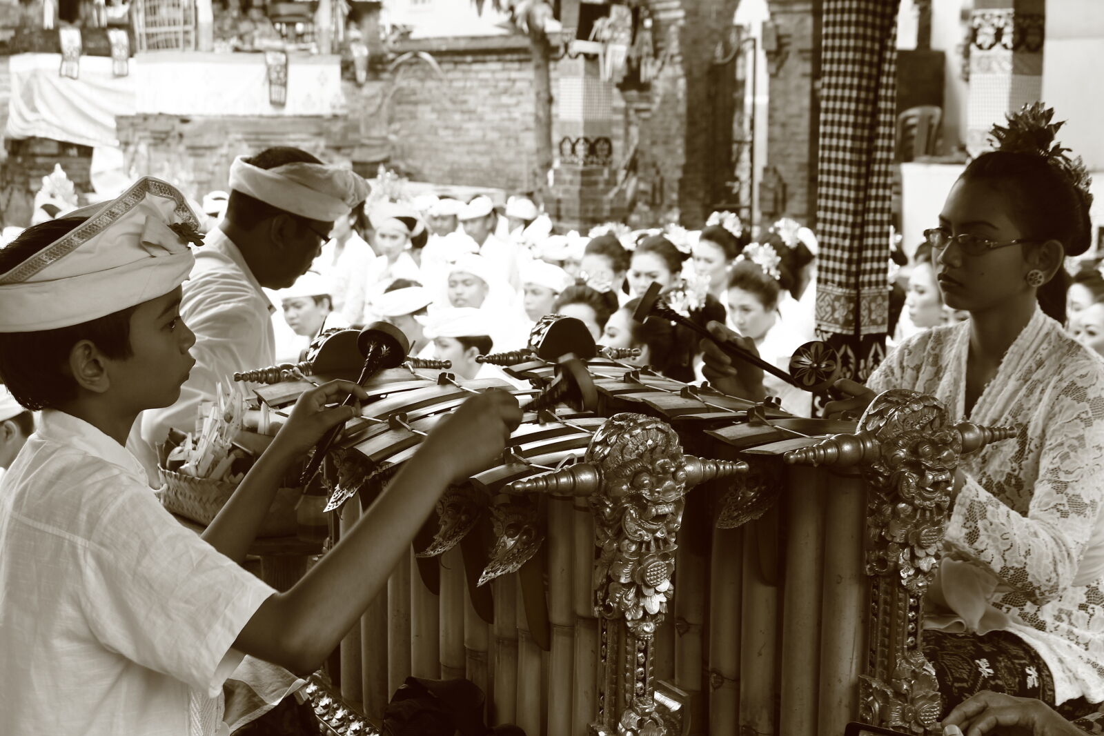 Canon EOS 700D (EOS Rebel T5i / EOS Kiss X7i) sample photo. Bali, culture, gamelan, musical photography