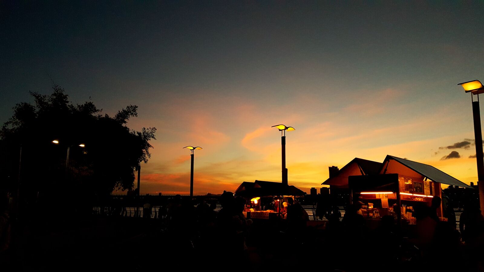 Samsung Galaxy Note5 sample photo. Sunset, sky, taipei photography