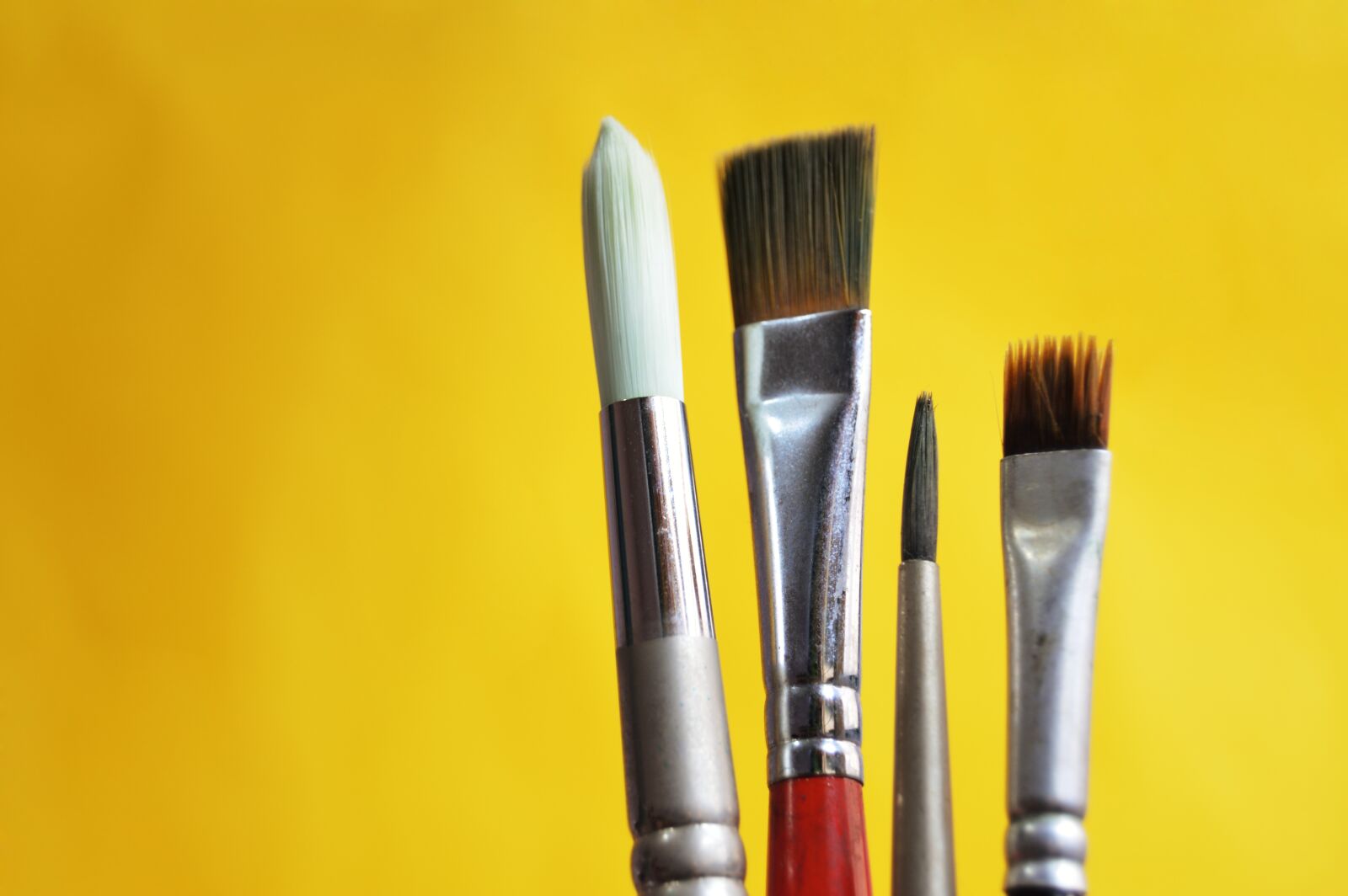Nikon D3200 sample photo. Brush, painting, artist photography