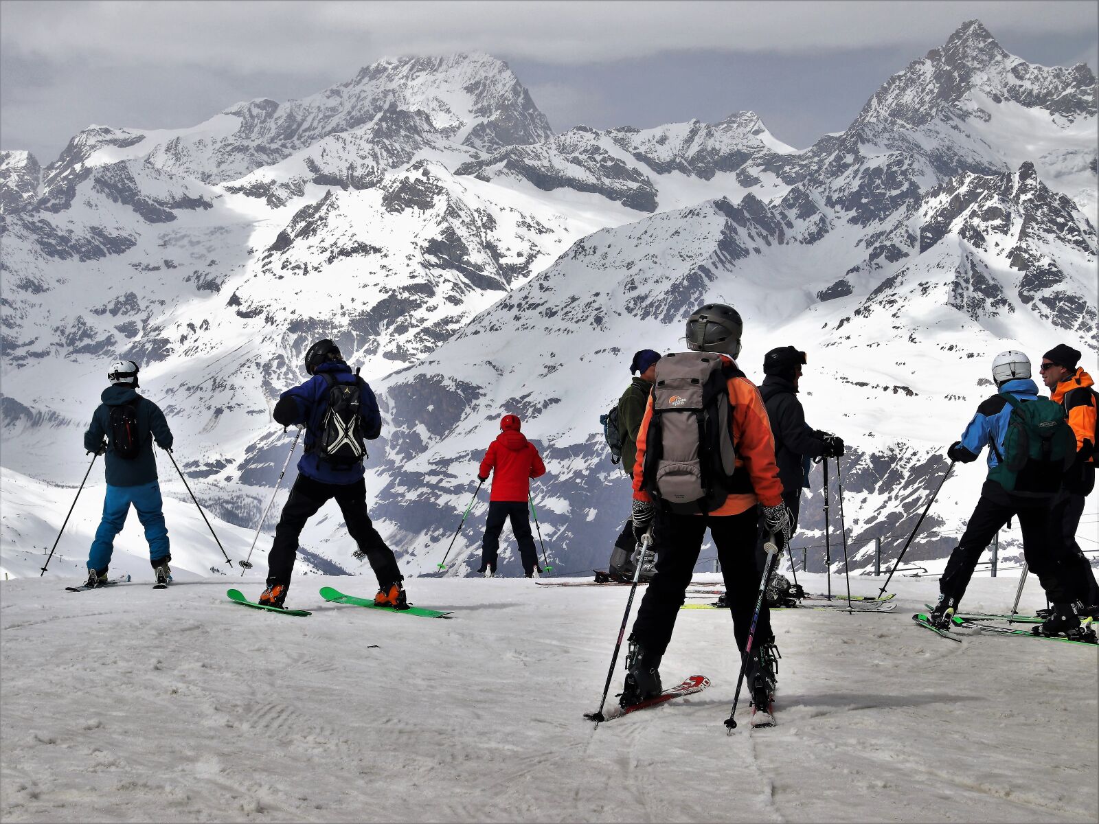 Canon EOS 80D sample photo. Ski, zermatt, ski slope photography
