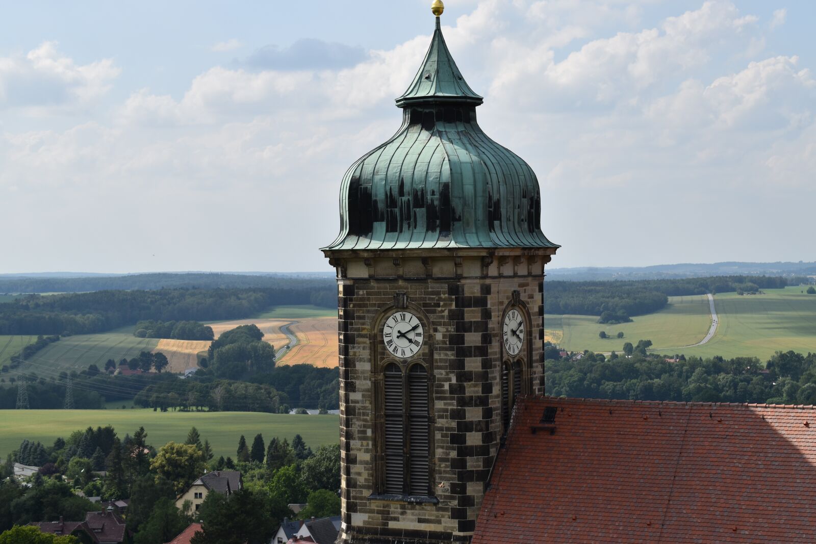 Nikon D3500 sample photo. Church, landscape, village photography