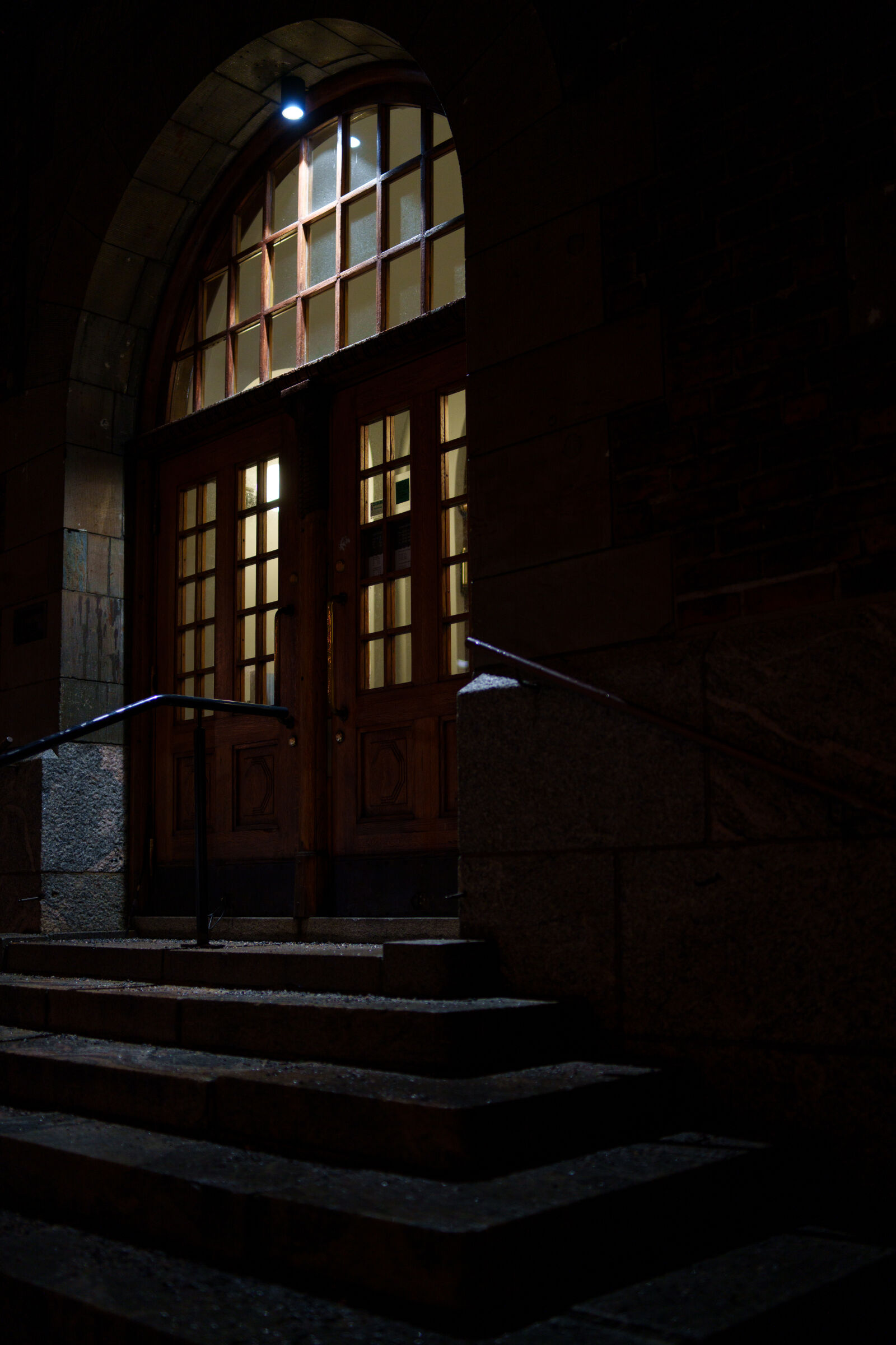 Samyang AF 35mm F1.4 P sample photo. Doorway to light photography
