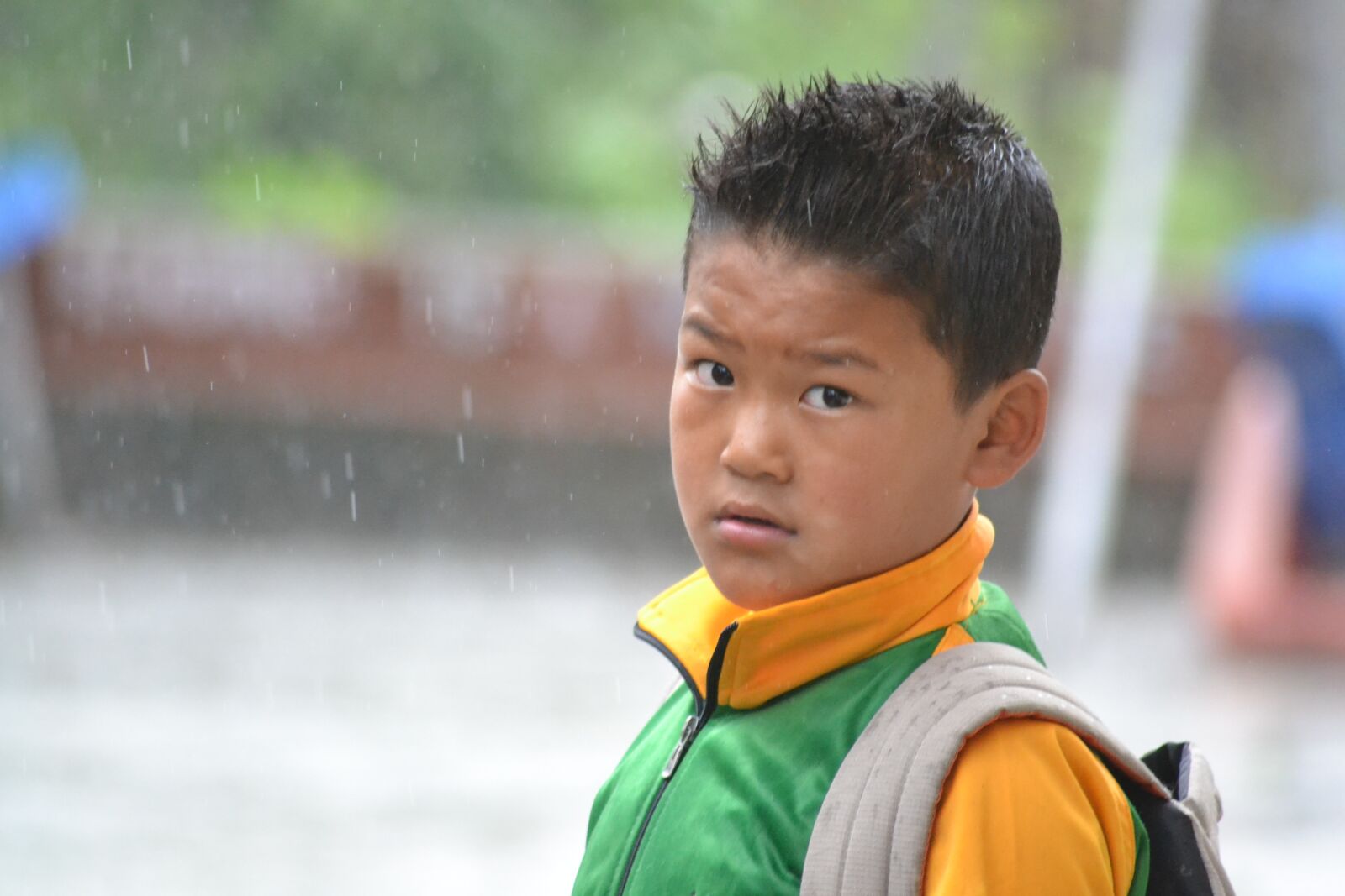 Nikon D3100 sample photo. Smart, uniform, boy photography