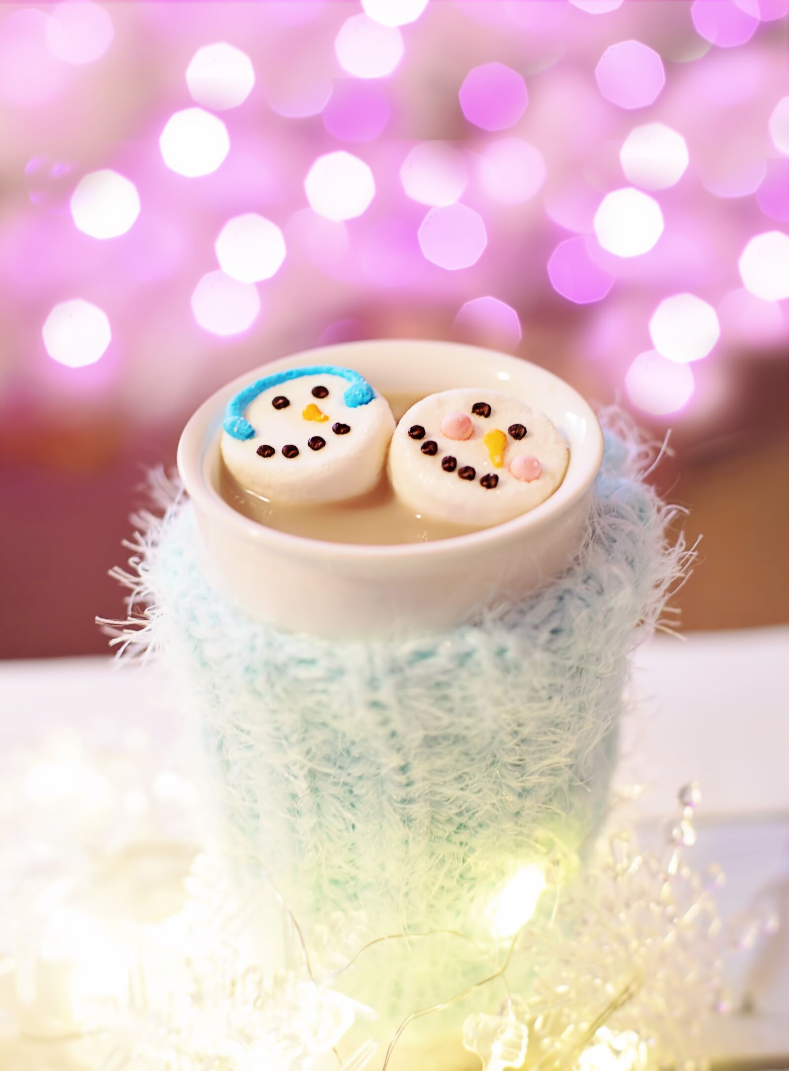 Canon EF 50mm F1.4 USM sample photo. Winter, hot chocolate, cocoa photography