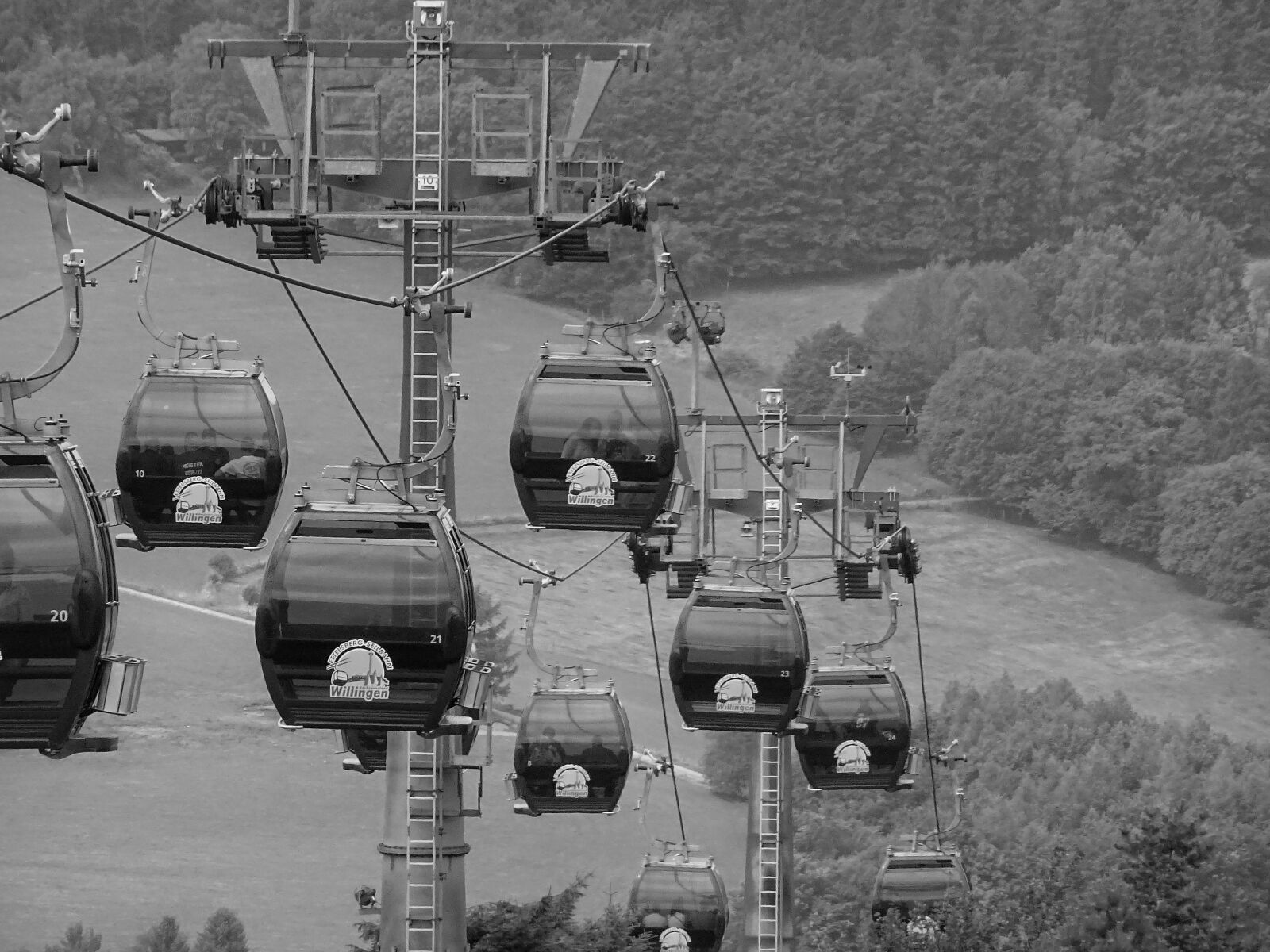 Sony DSC-HX60 sample photo. Cable car, willingen, mountain photography
