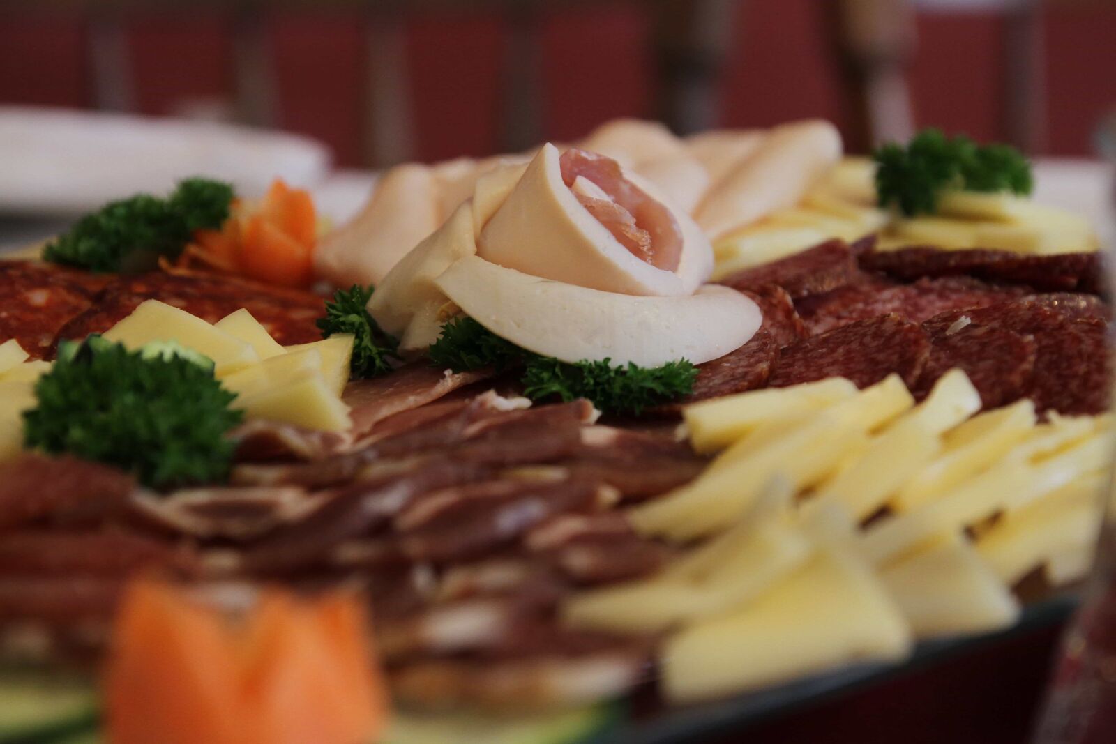 Canon EOS 7D sample photo. Cheese, dining area, garnish photography