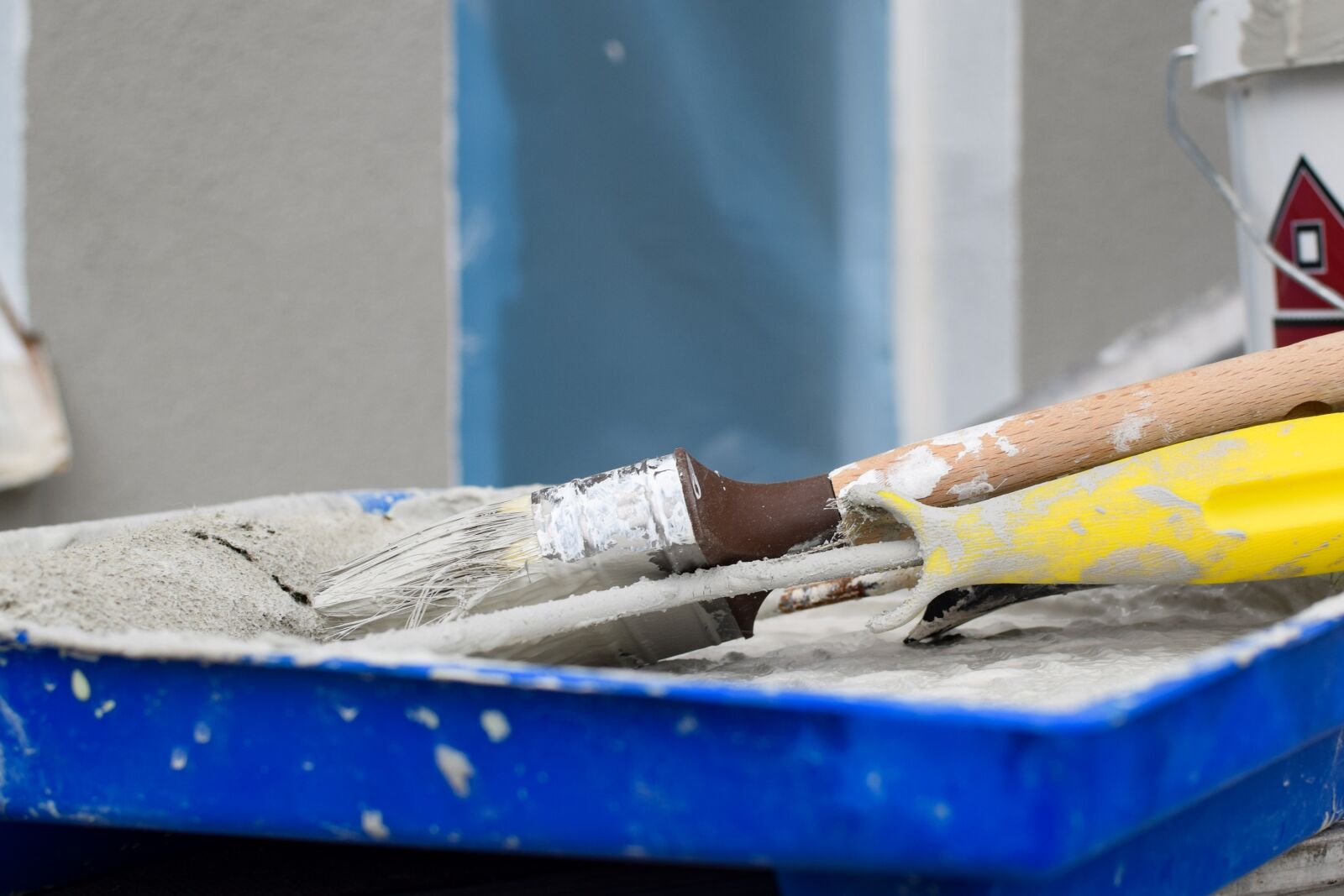 Nikon D3300 sample photo. Brush, roles, paint photography