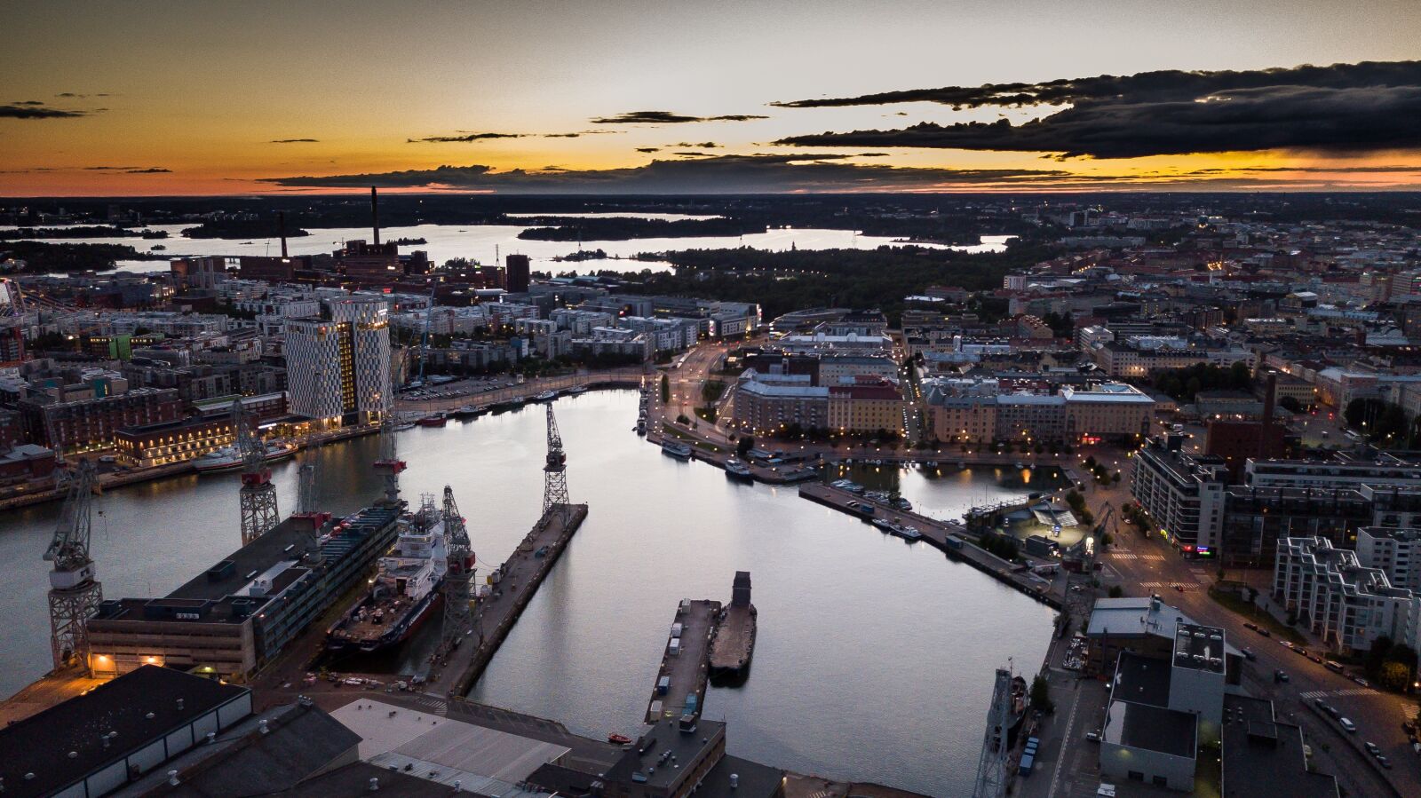 DJI FC220 sample photo. Helsinki, j tk saari photography