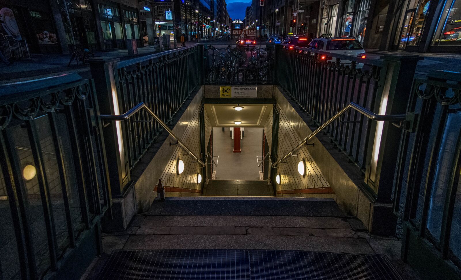 Nikon D3300 sample photo. Berlin, subway, underground photography