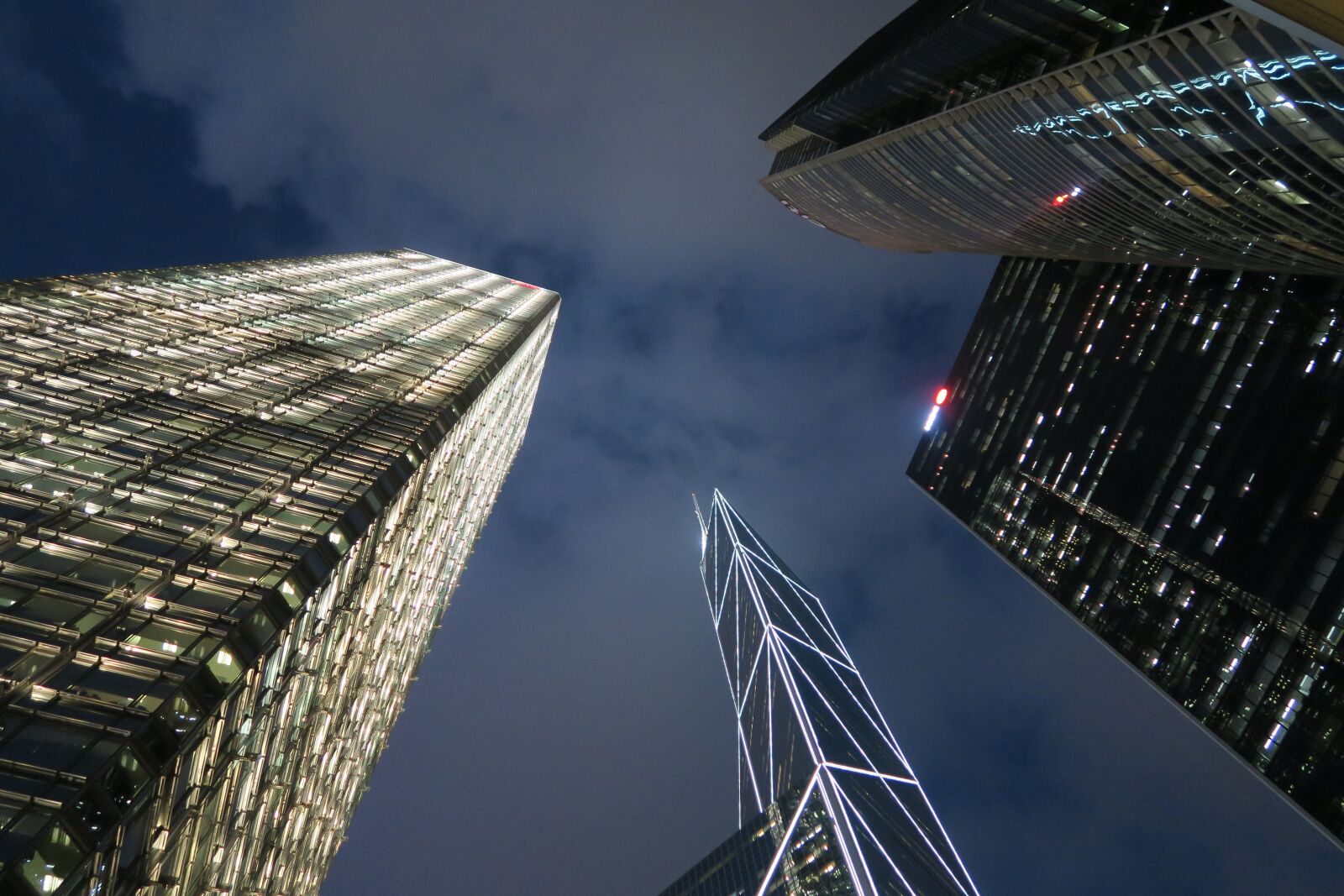 Canon PowerShot G7 X sample photo. Hong kong, building, night photography