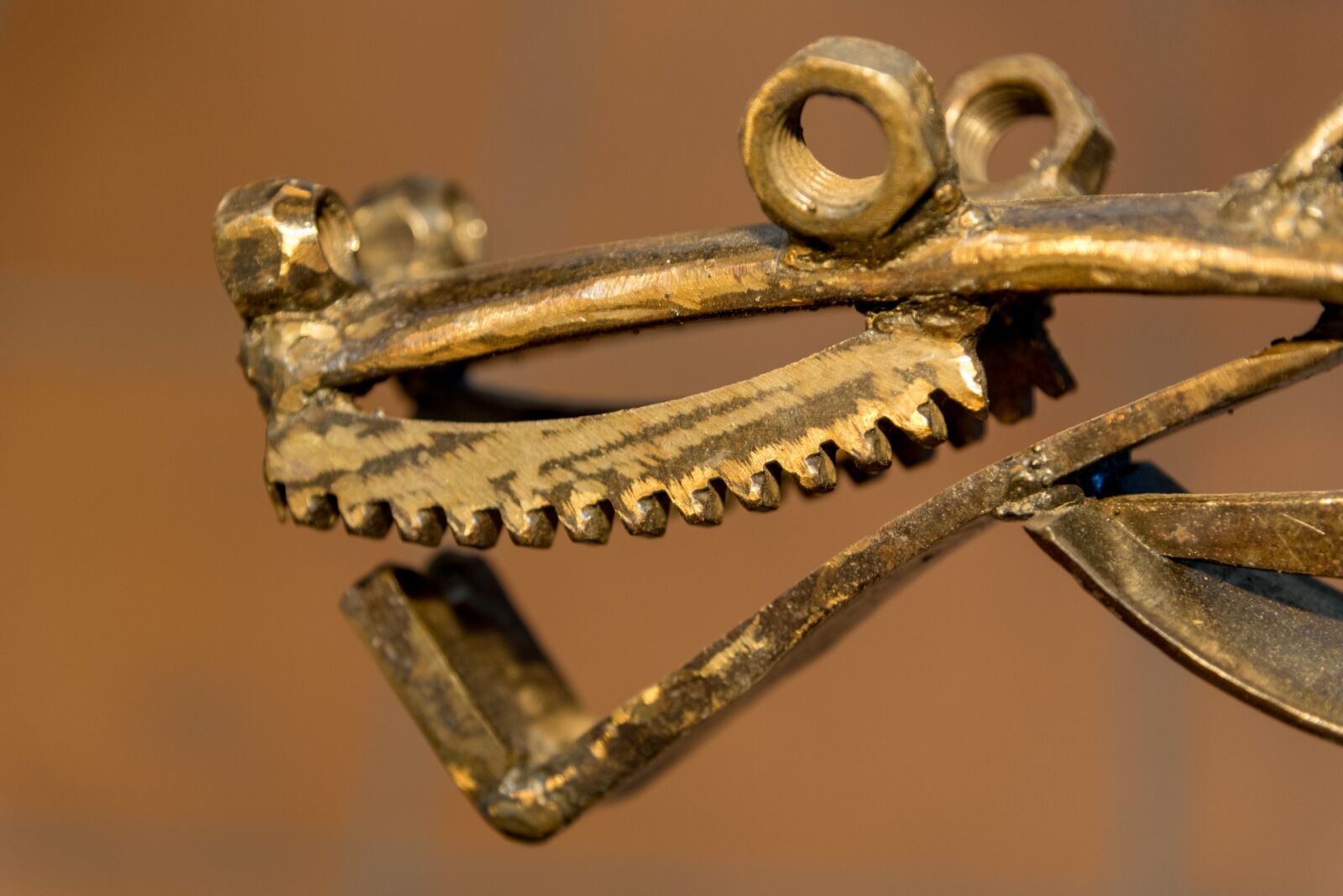 Nikon D750 sample photo. Sculpture, iron, welding photography