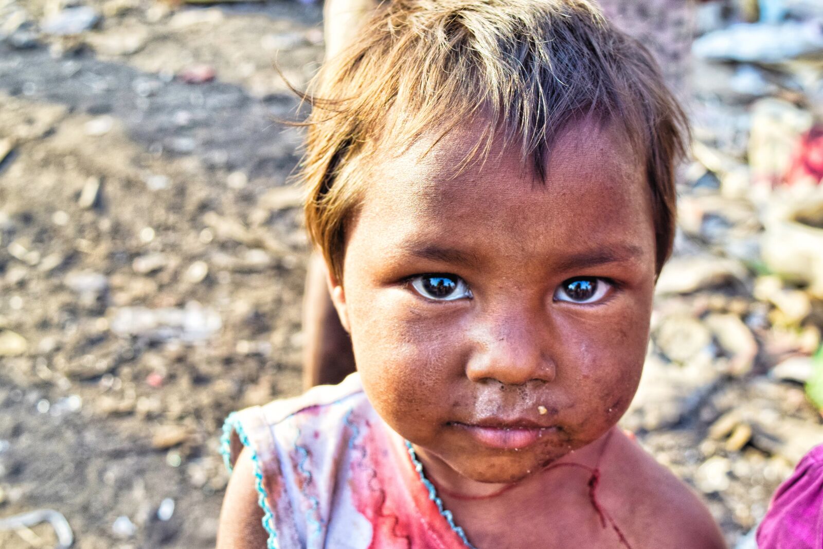 Nikon D3300 sample photo. Poor, india, slums photography
